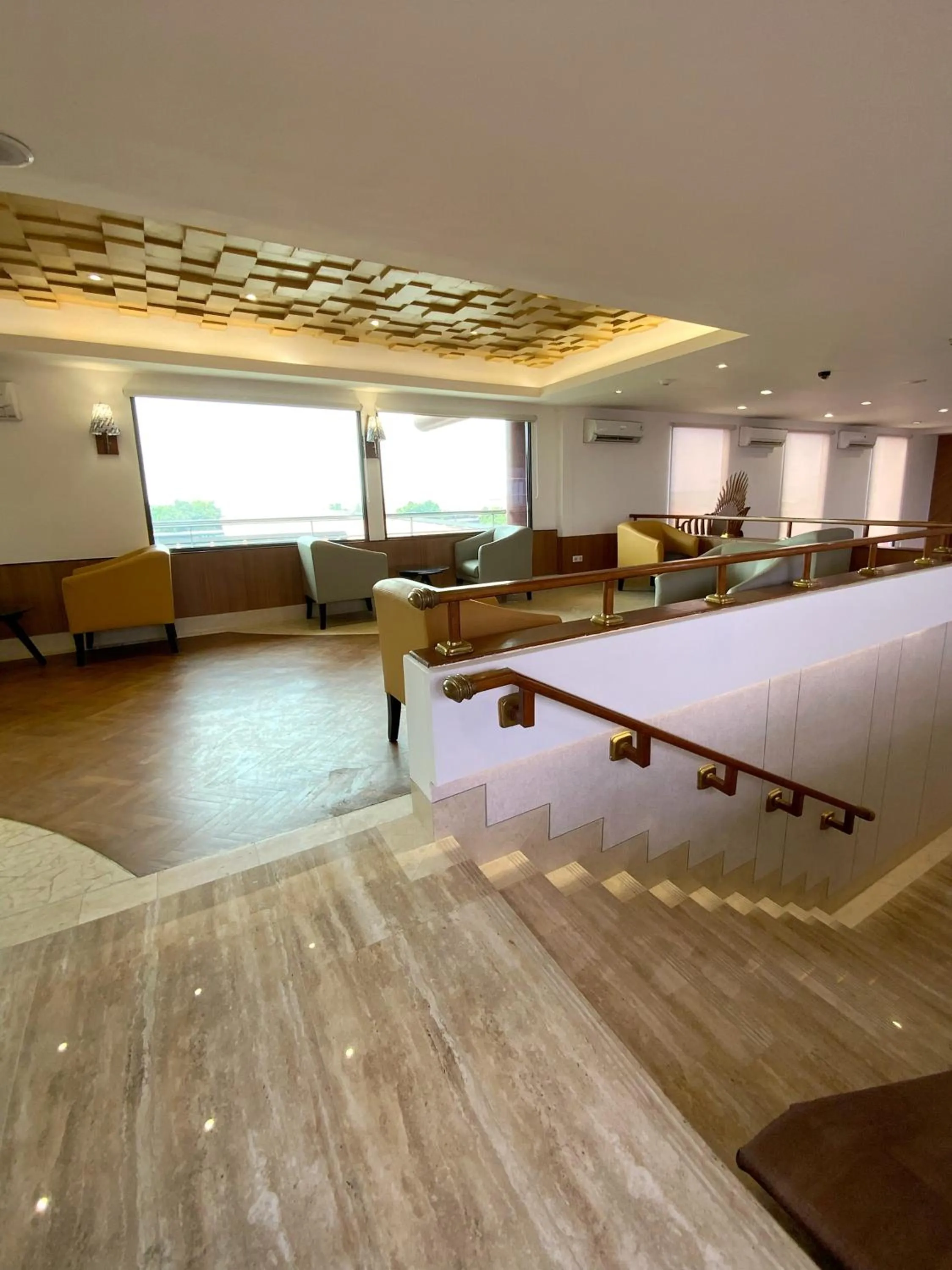 Seating area in Jakarta Airport Hotel