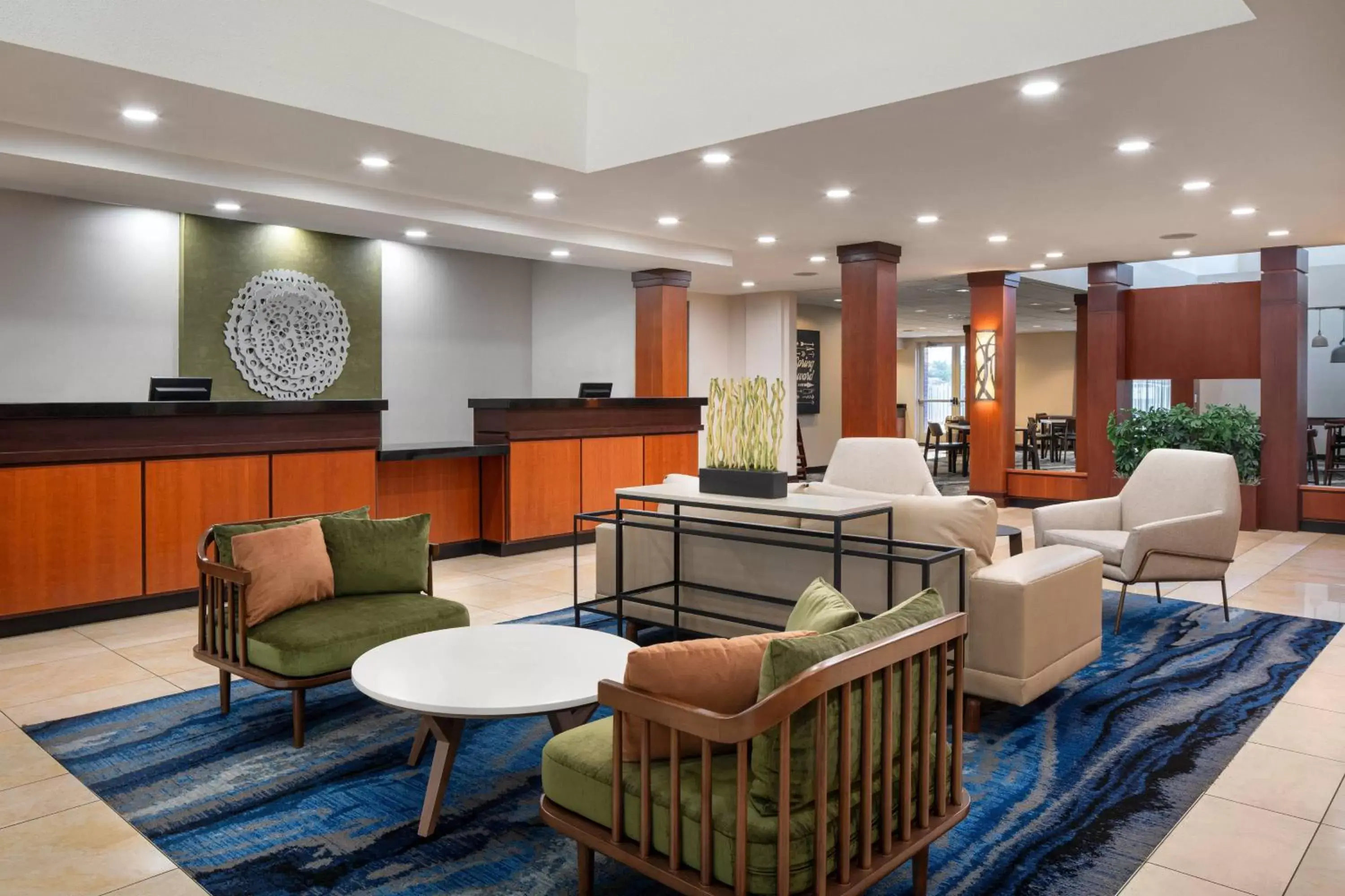Lobby or reception, Lobby/Reception in Fairfield Inn & Suites by Marriott Visalia Tulare