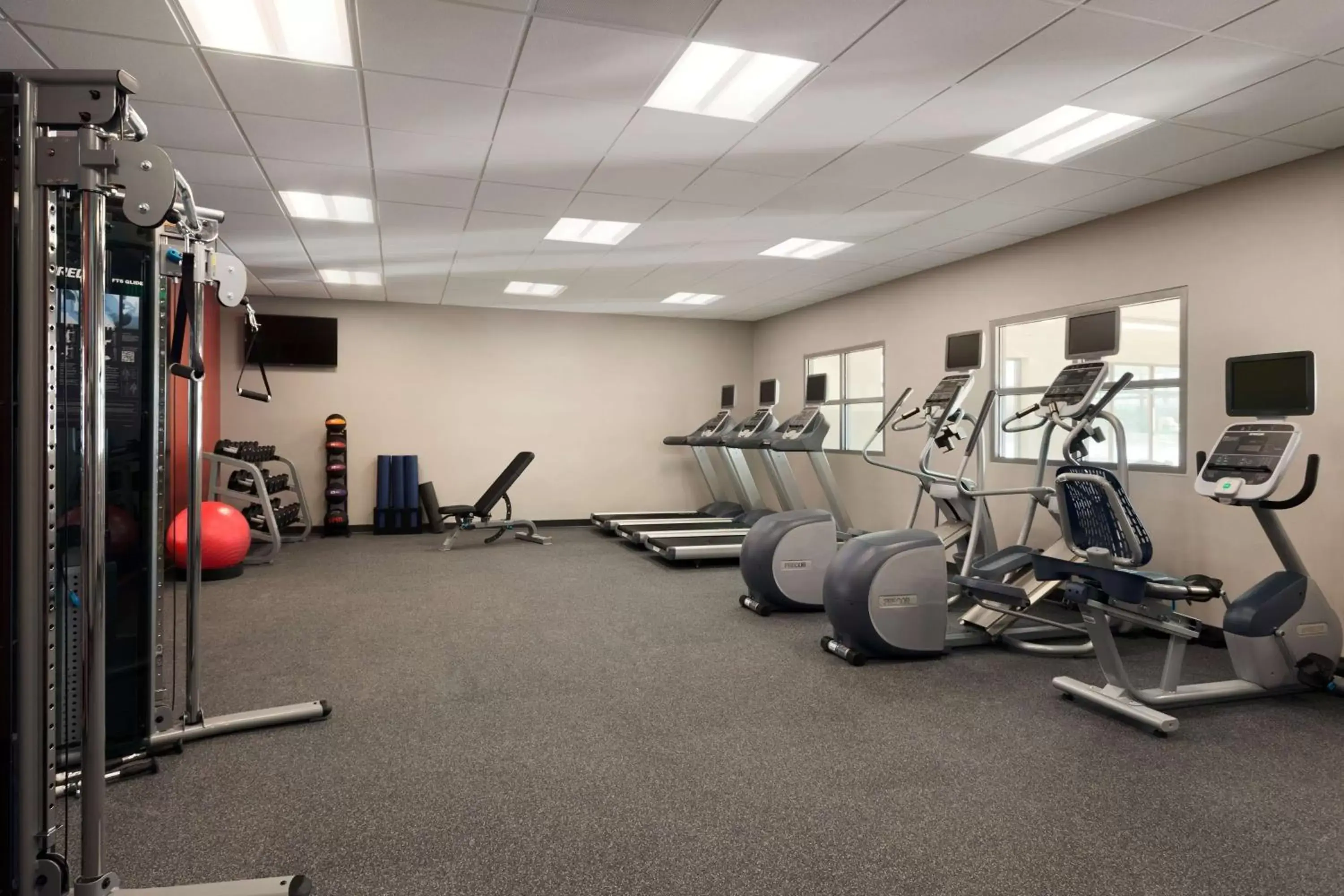 Fitness centre/facilities, Fitness Center/Facilities in Homewood Suites by Hilton Syracuse - Carrier Circle