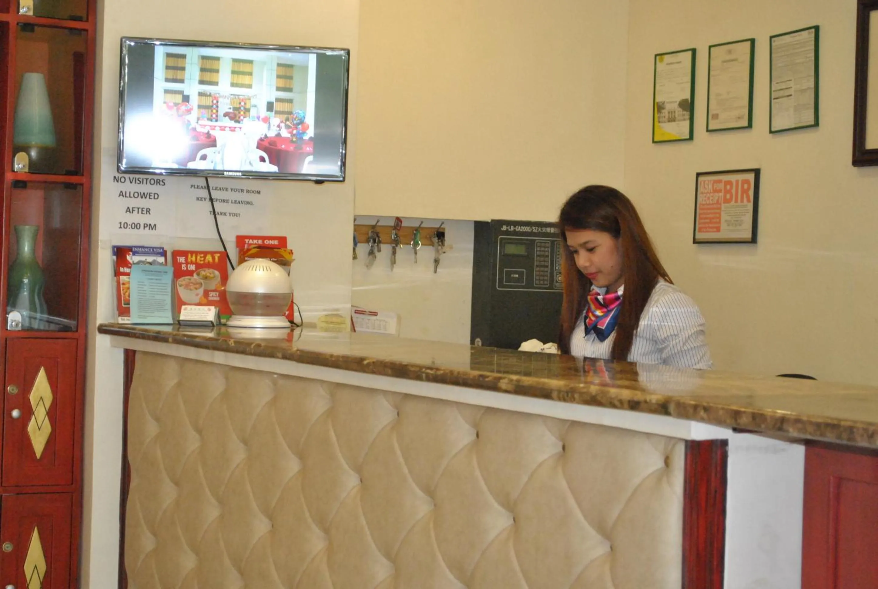 Lobby or reception in Dragon Home Inn