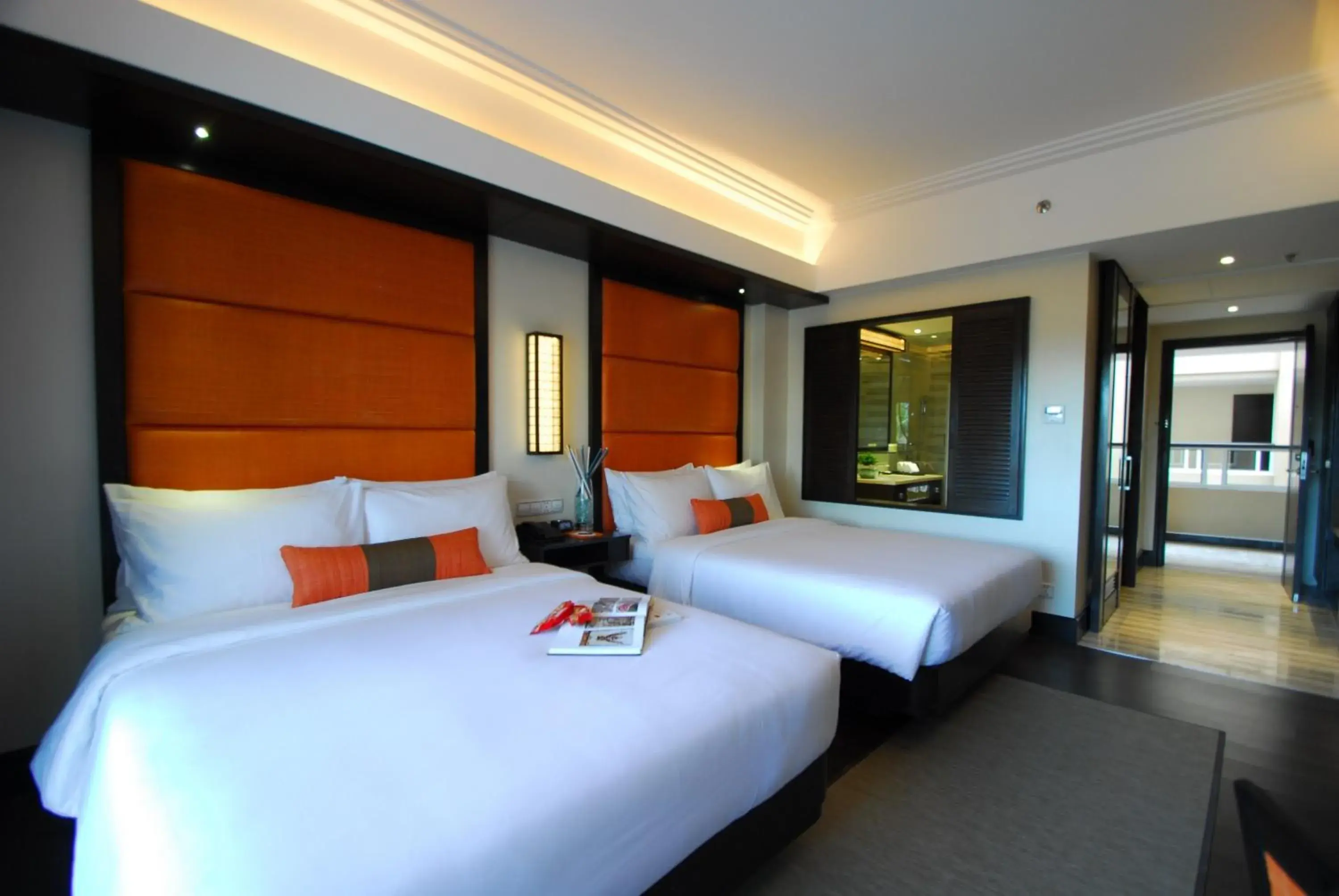 Photo of the whole room, Bed in BE Grand Resort, Bohol