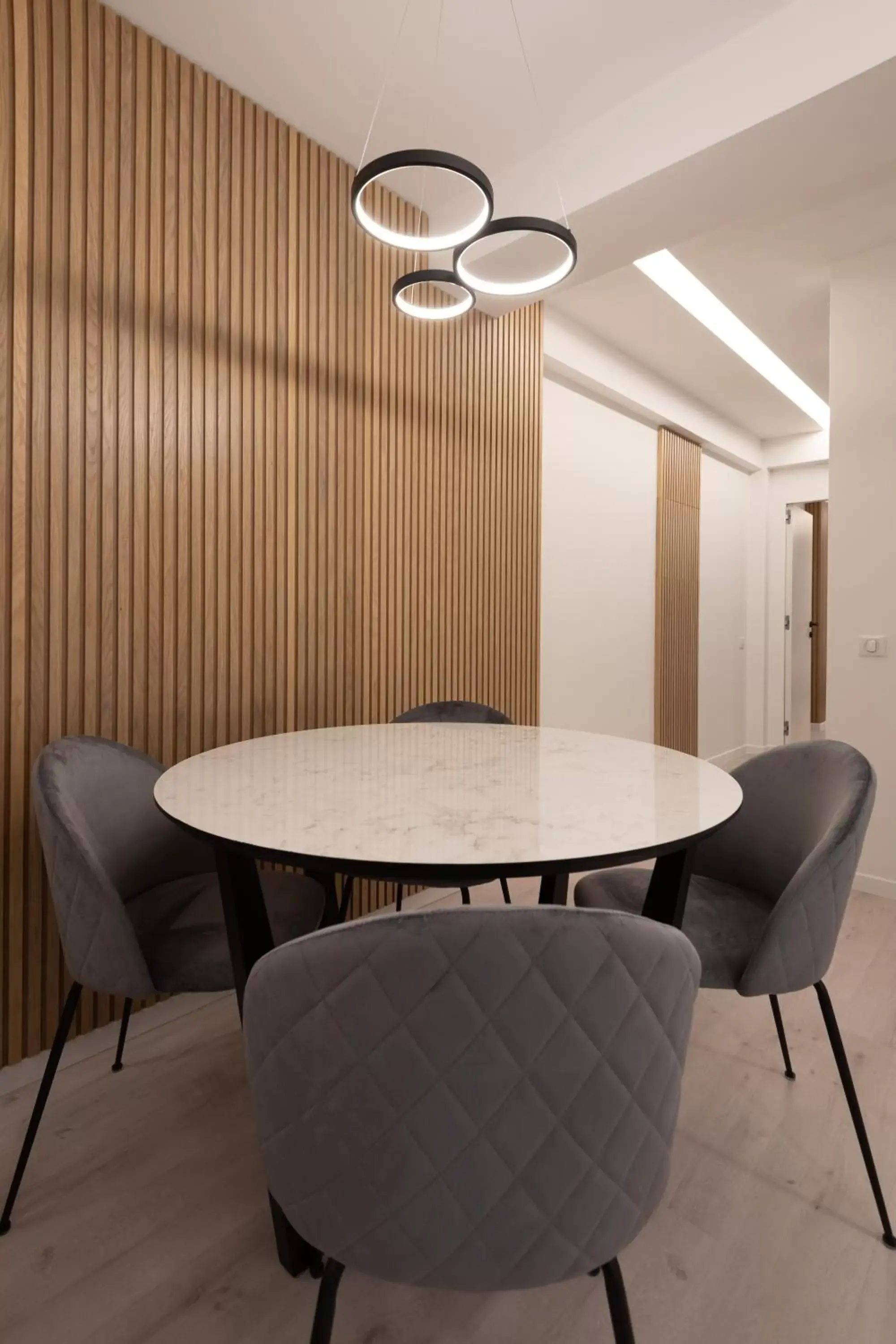 Dining area in LUX&EASY Athens Metro Suites