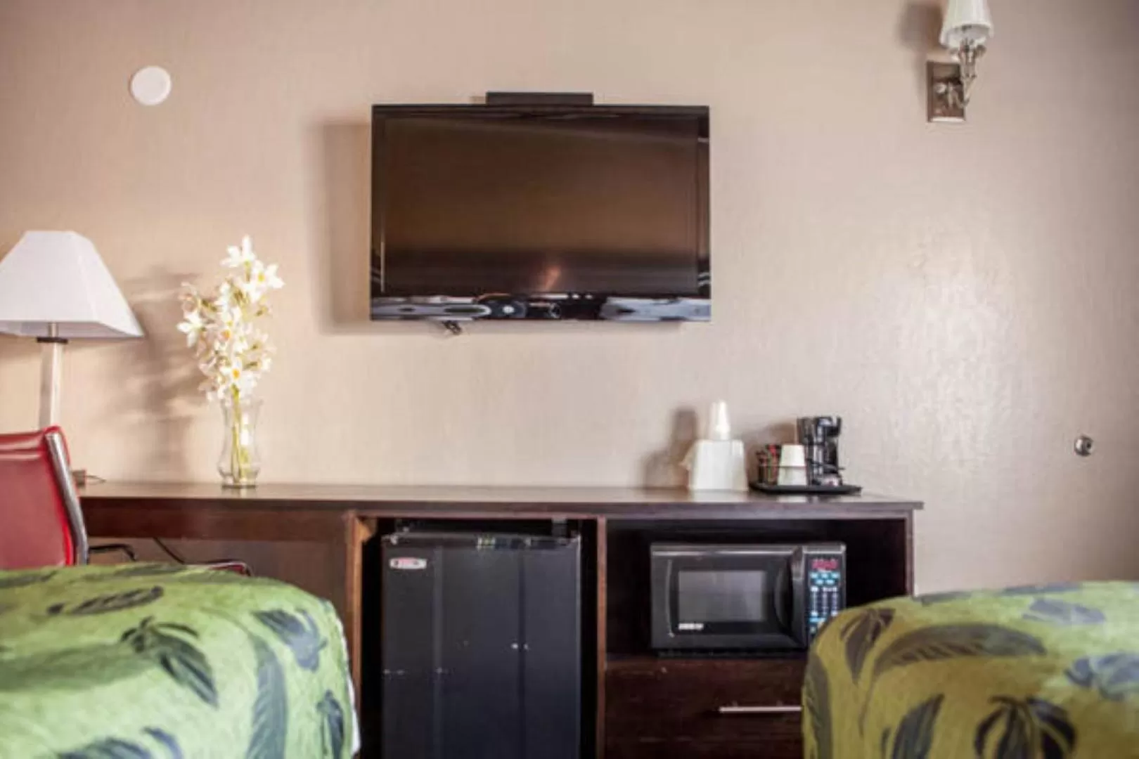 TV and multimedia, Bed in Motel Capri