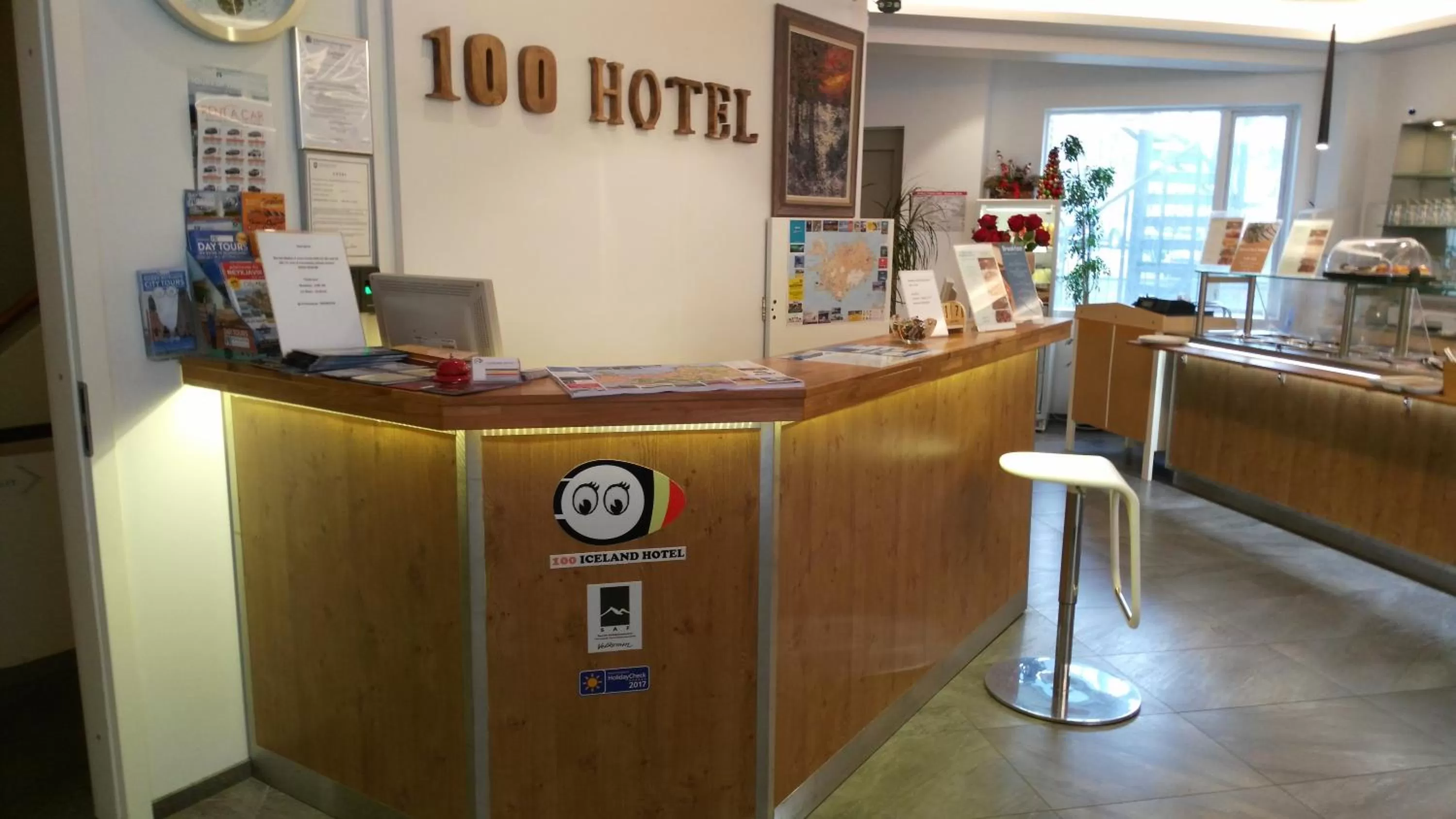 Lobby or reception in 100 Iceland Hotel