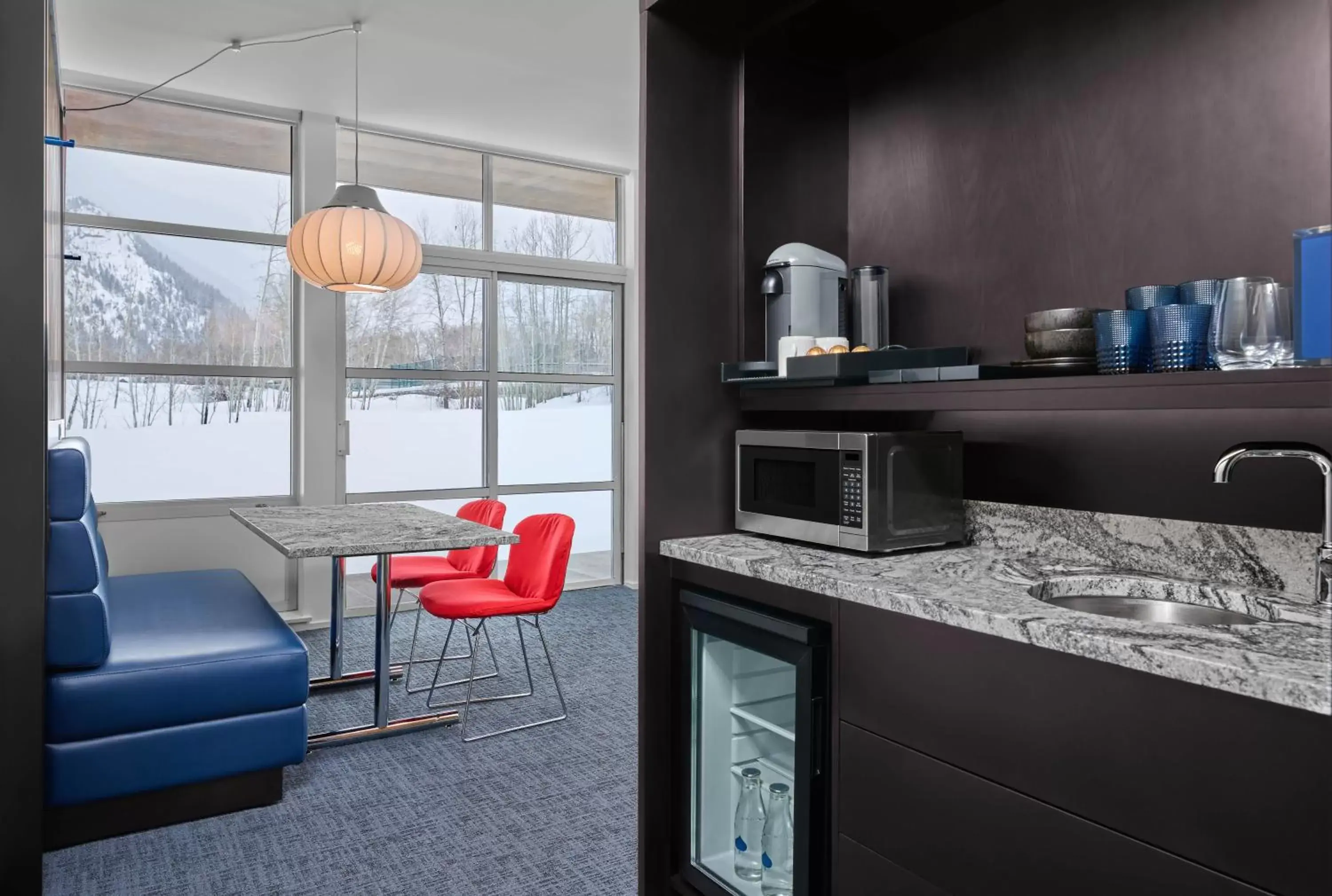 Kitchen or kitchenette in Aspen Meadows Resort