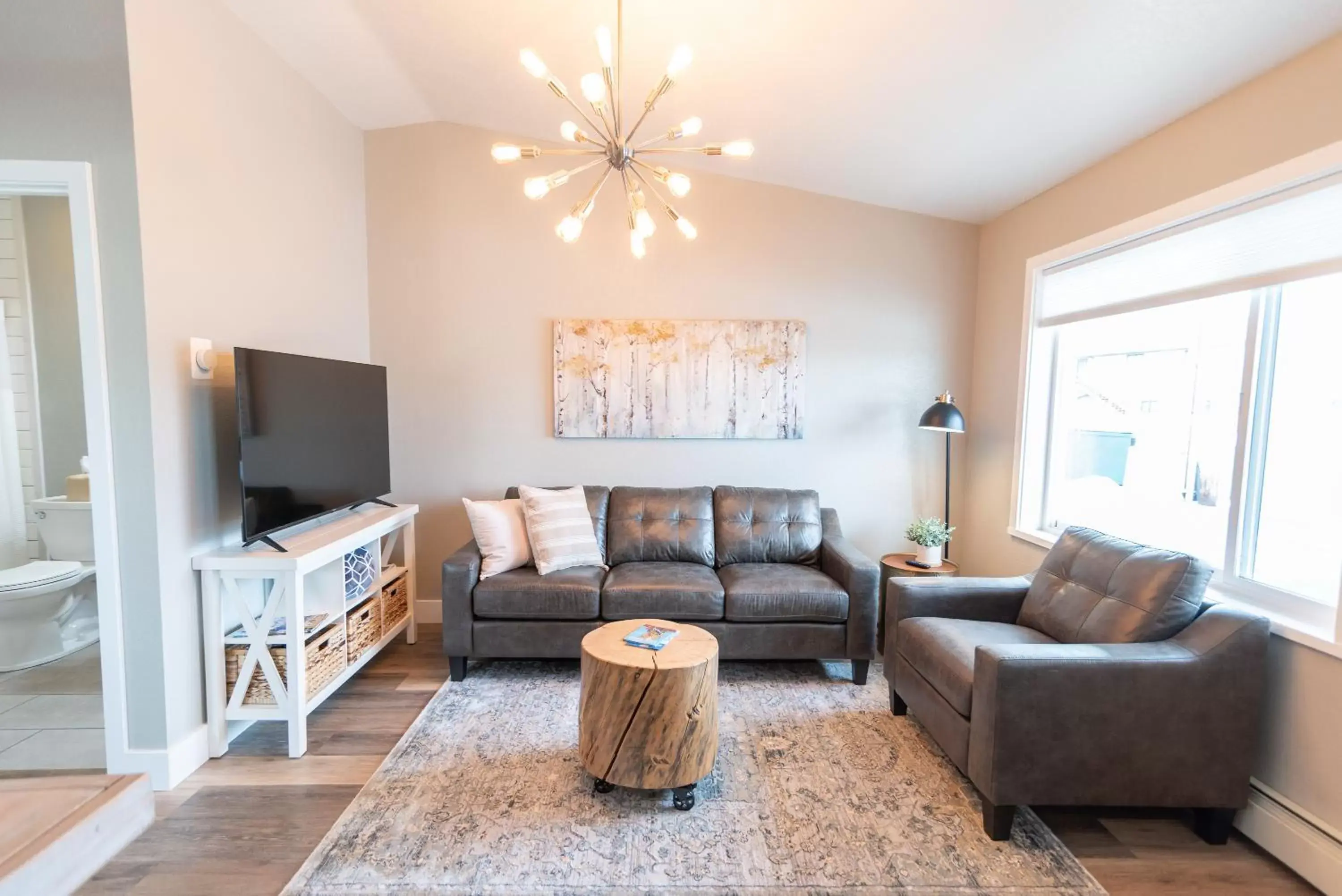 TV and multimedia, Seating Area in Colony Suites