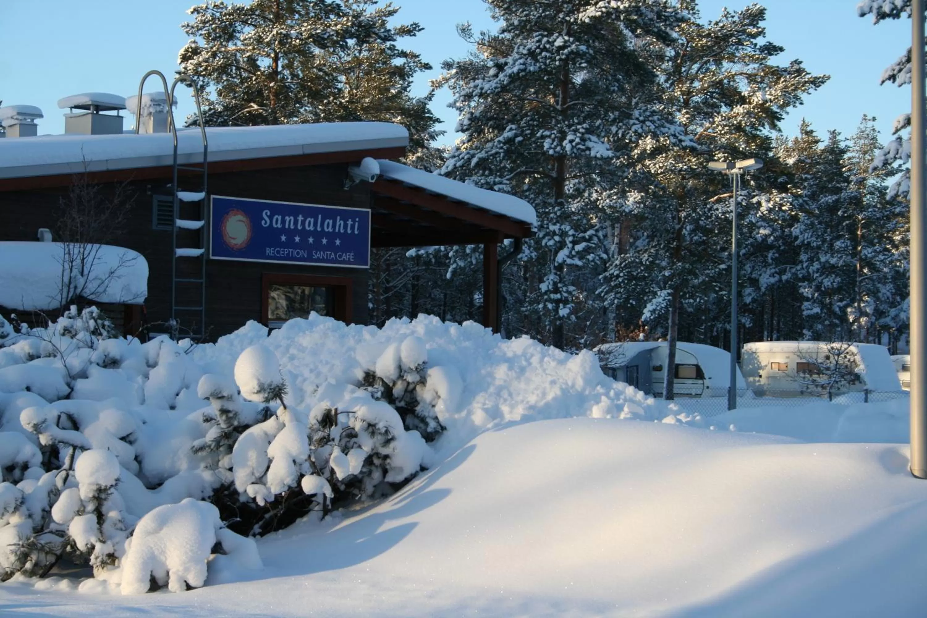 Facade/entrance in Santalahti Resort Cottages & Villas