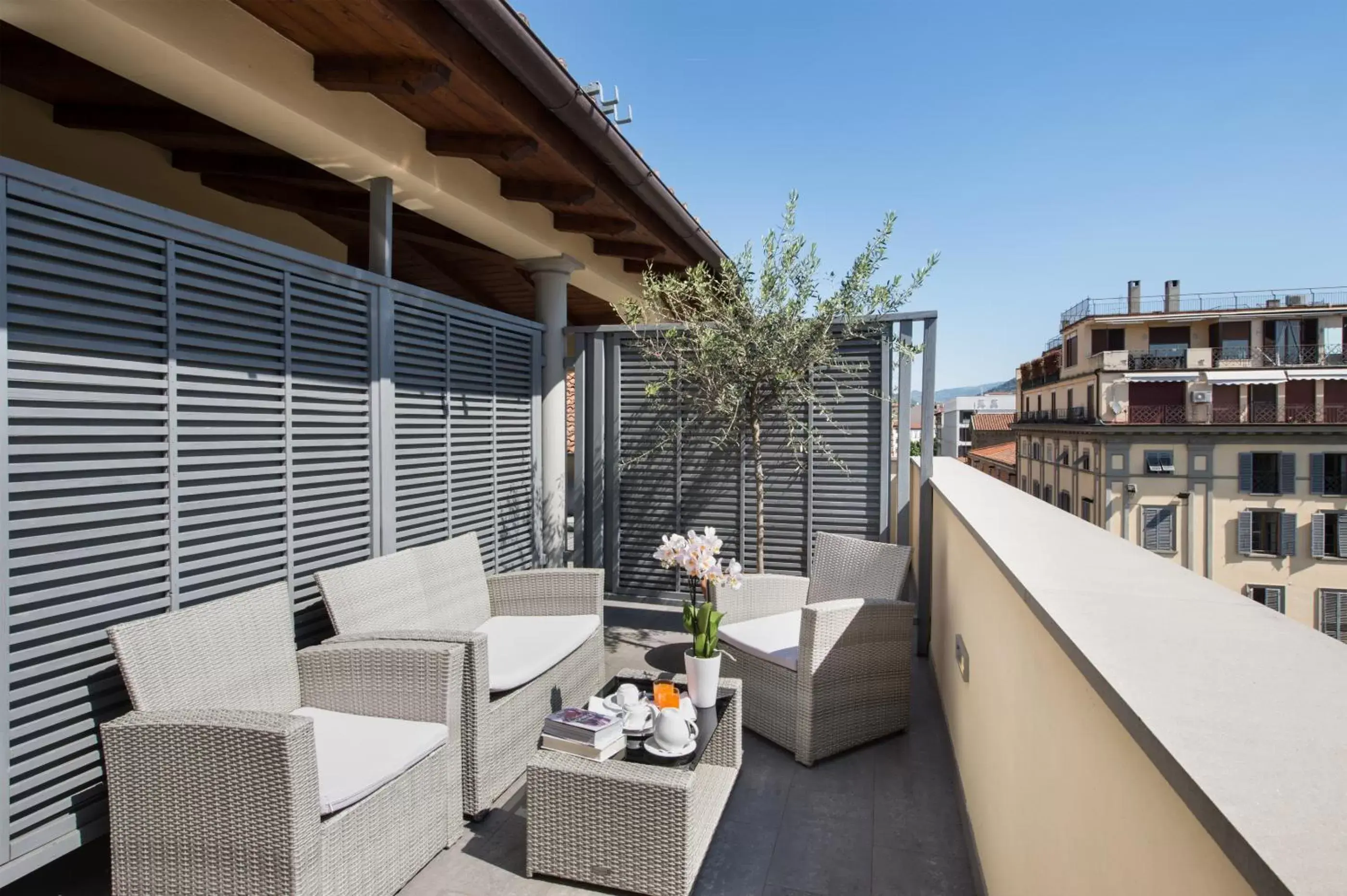 Balcony/Terrace in Hotel Rapallo