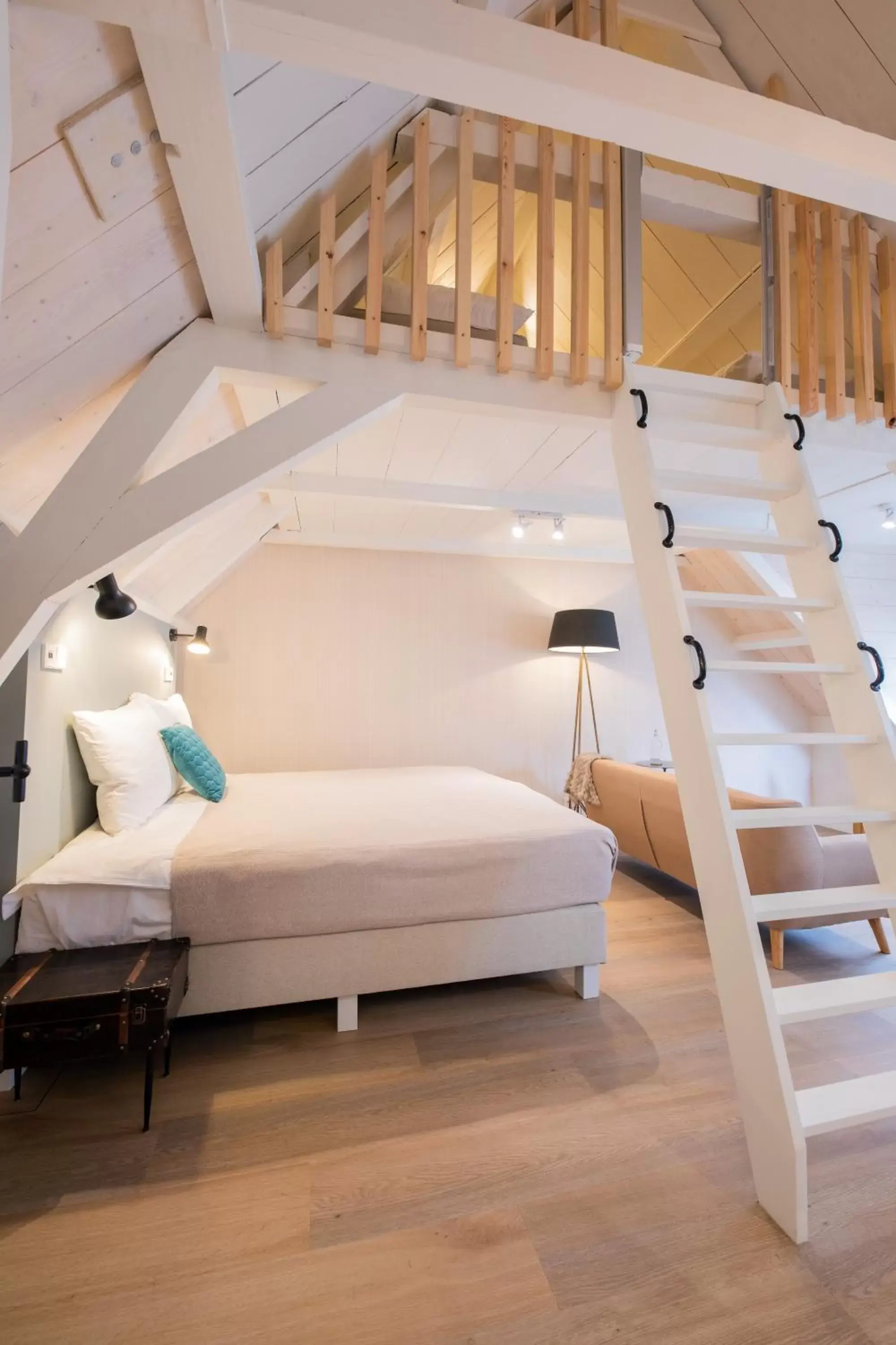Bedroom, Bed in Stadsvilla Mout Rotterdam-Schiedam