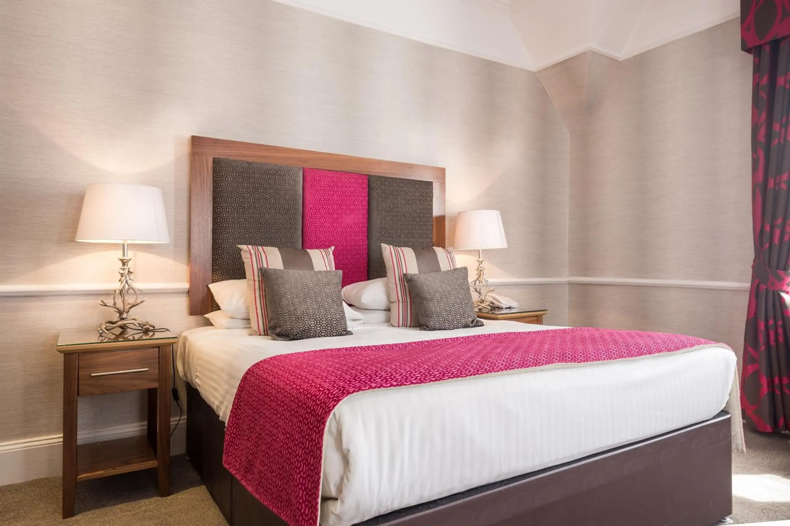 Bedroom, Bed in Craigmonie Hotel Inverness by Compass Hospitality