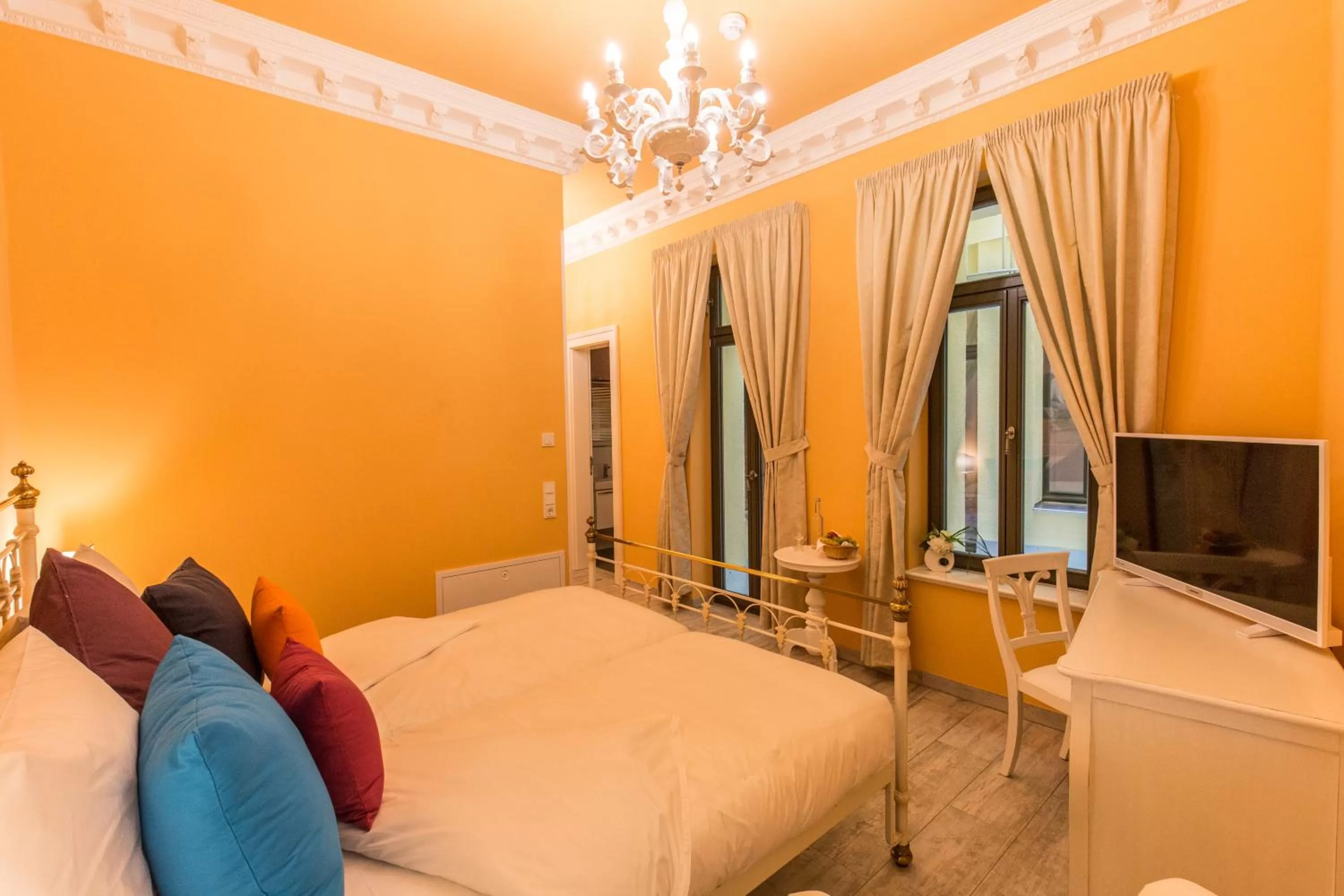 Photo of the whole room, Bed in Grande Albergo Giancarlo