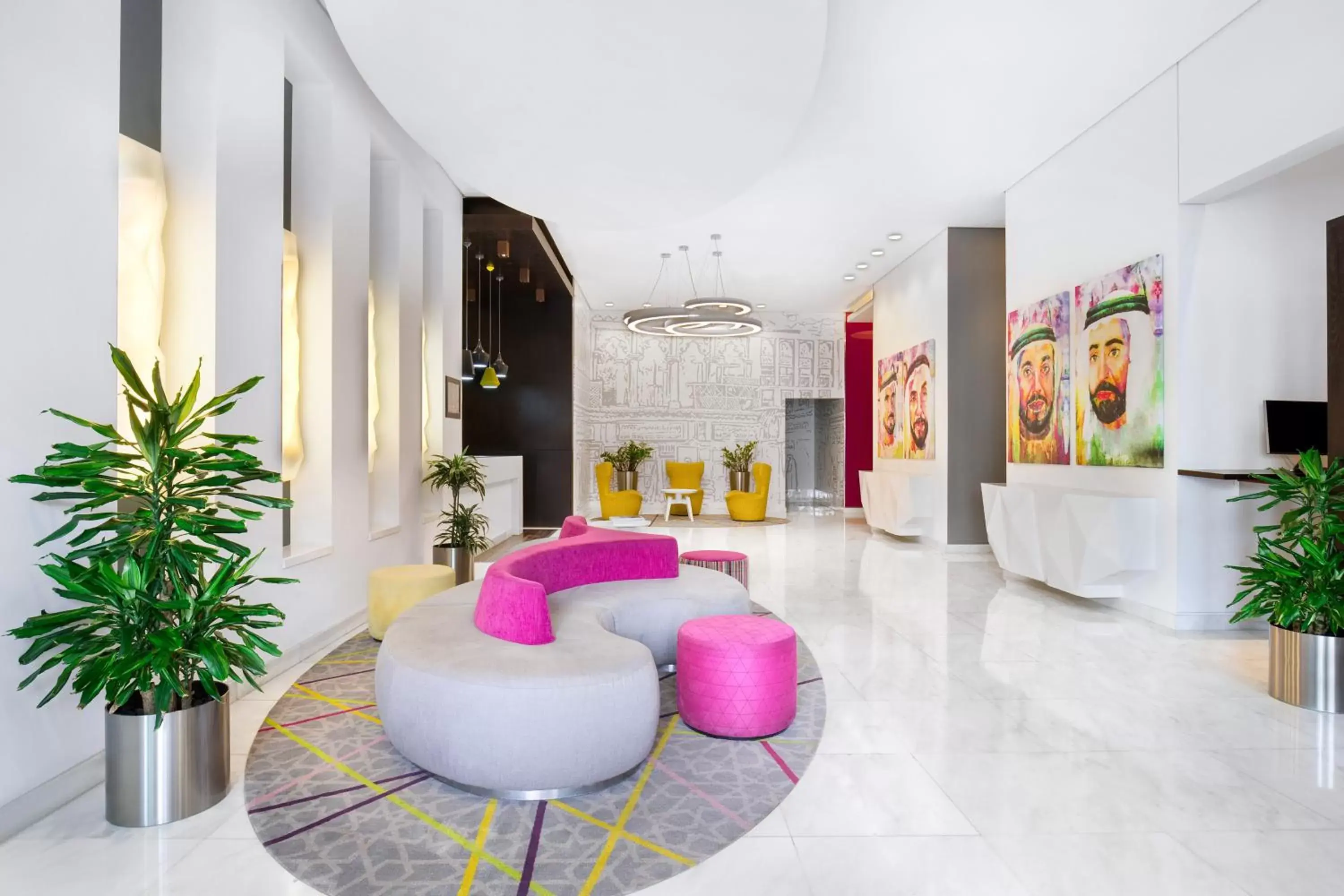 Lobby or reception in ibis Styles Sharjah Lobby or reception in ibis Styles Sharjah