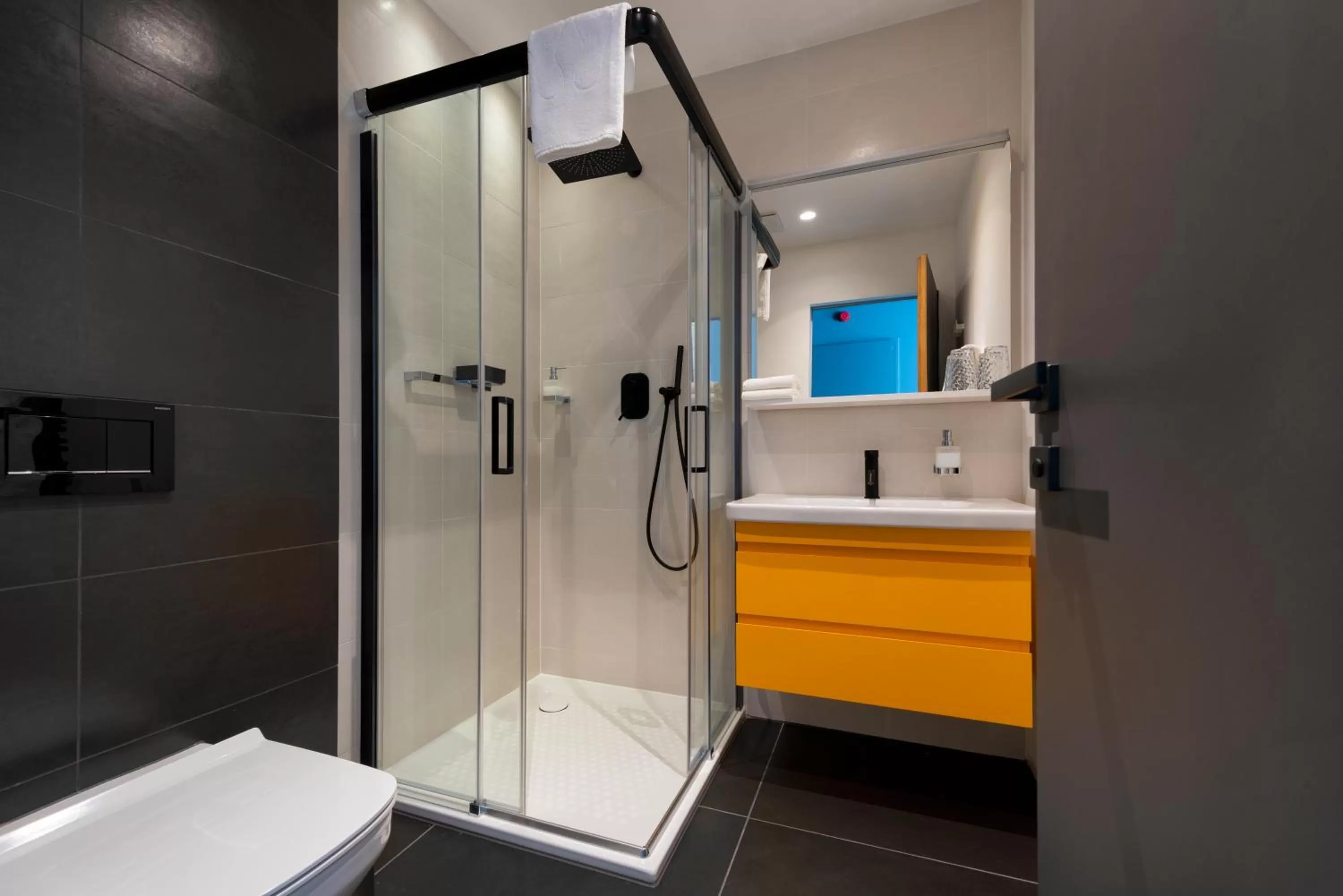 Bathroom in Donautica Hotel & Restaurant