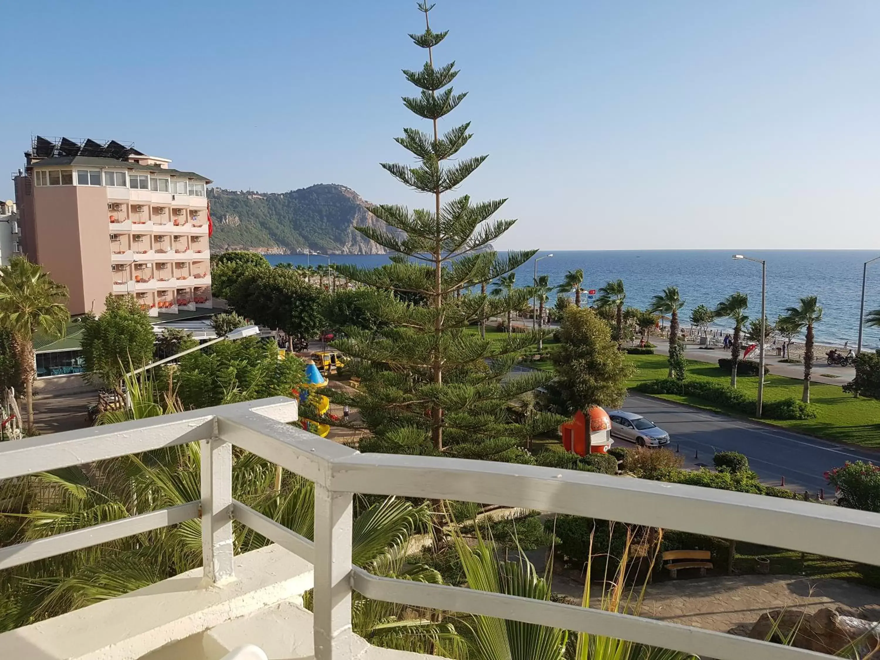 Balcony/Terrace in Belle Ocean Apart Otel