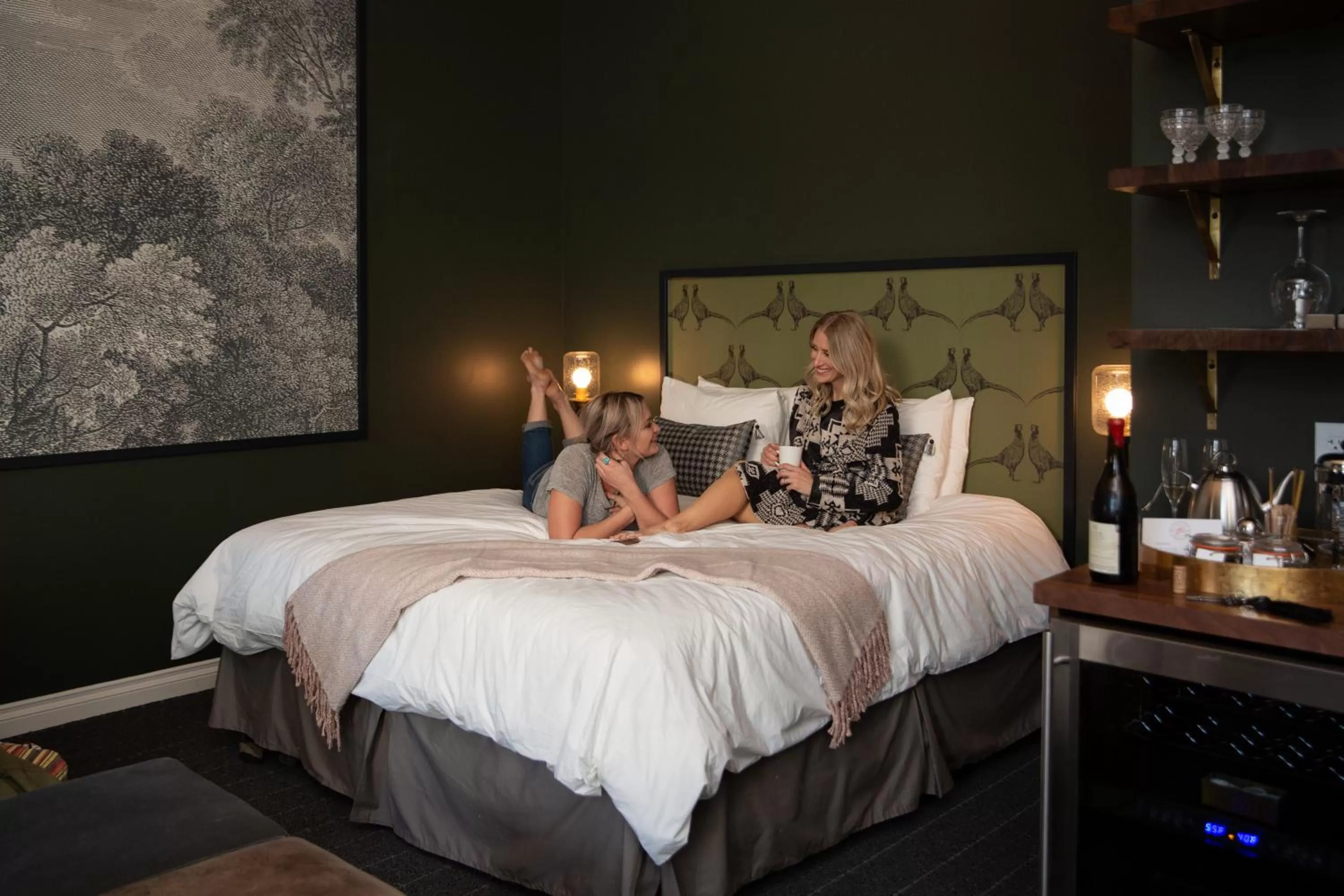 Bed in Atticus Hotel