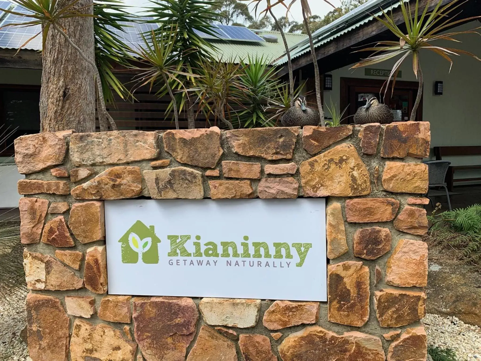 Property logo or sign in Kianinny Bush Cottages