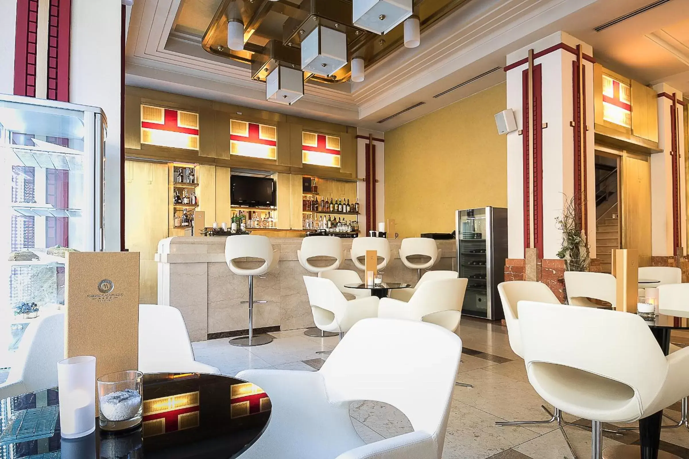 Lobby or reception in Majestic Plaza Hotel Prague