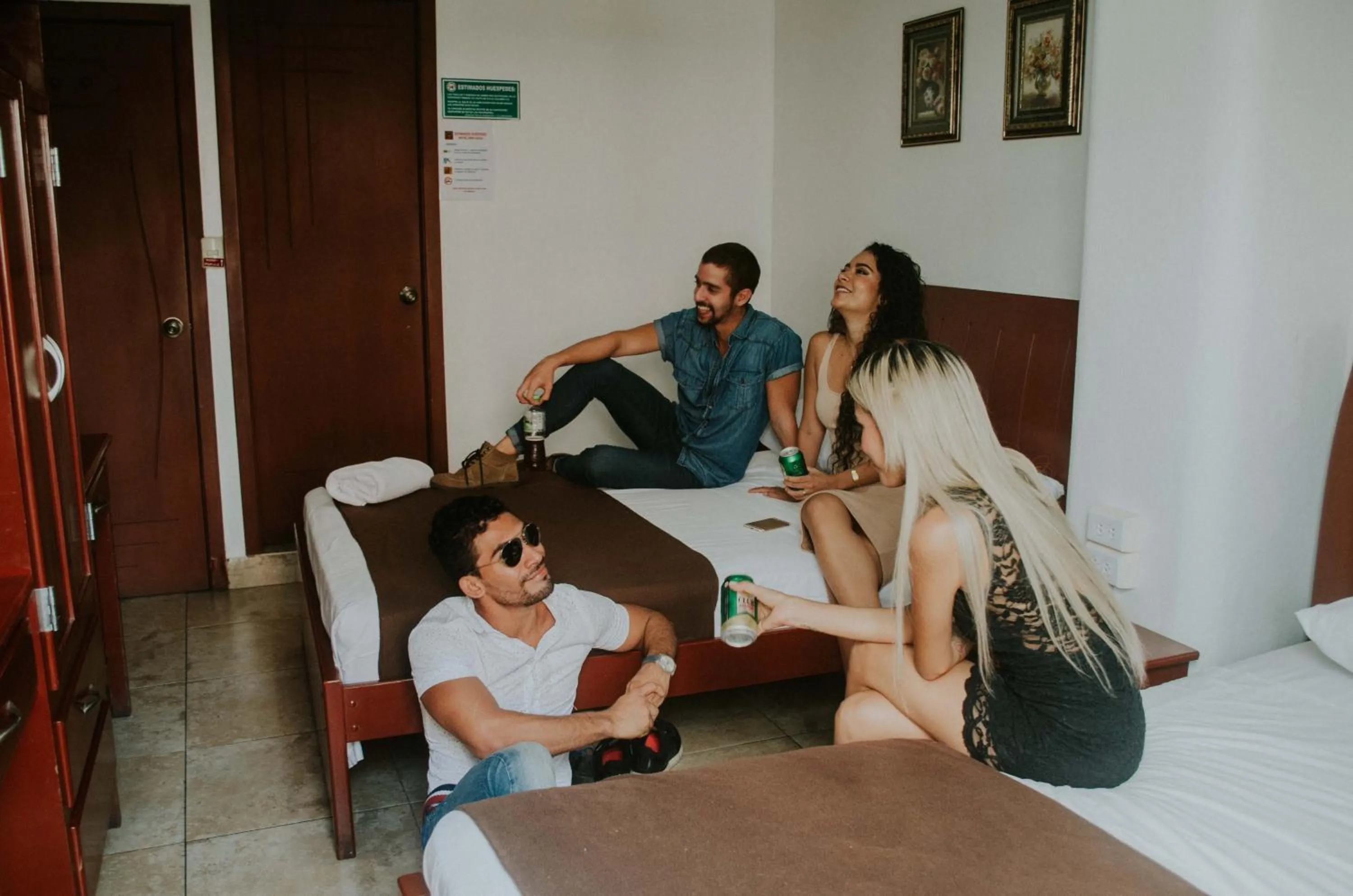 group of guests in Hotel Onix Gold