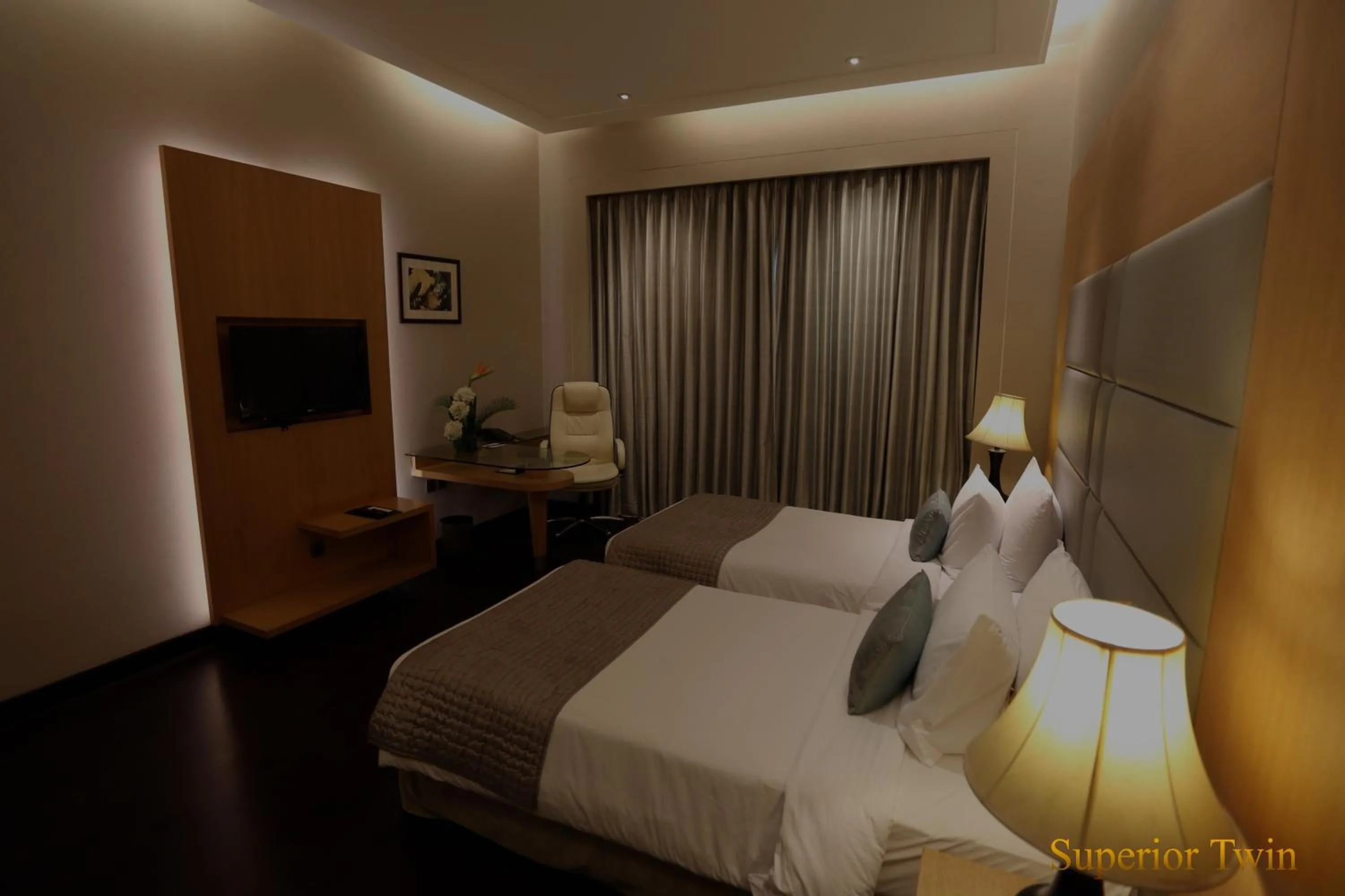 Text overlay, Bed in The Umrao