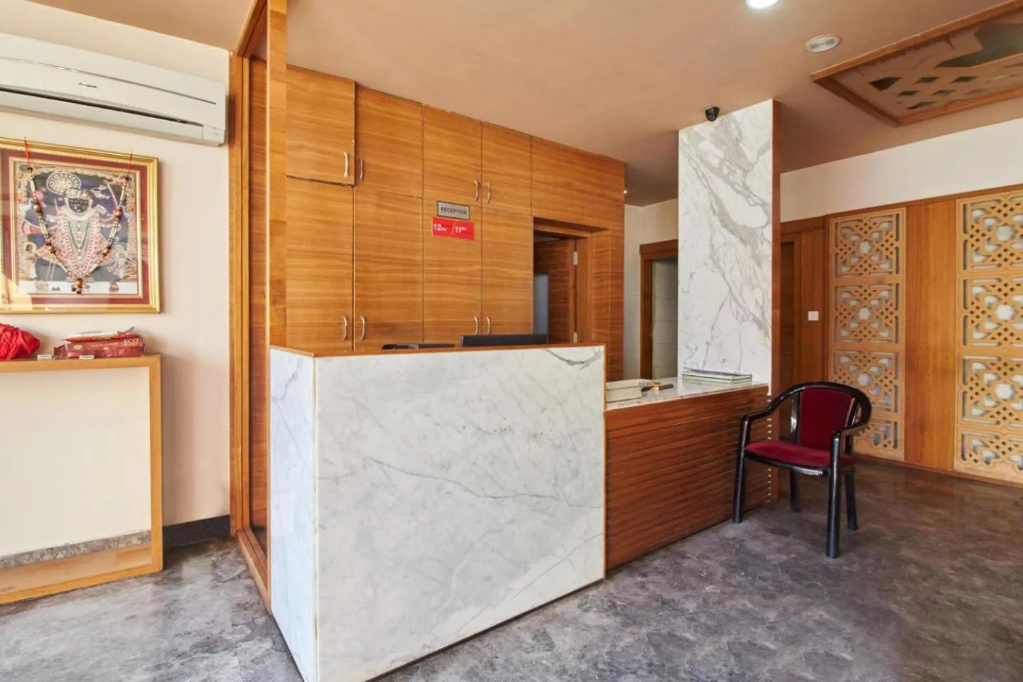 Lobby or reception in Hotel Shalimar Palace