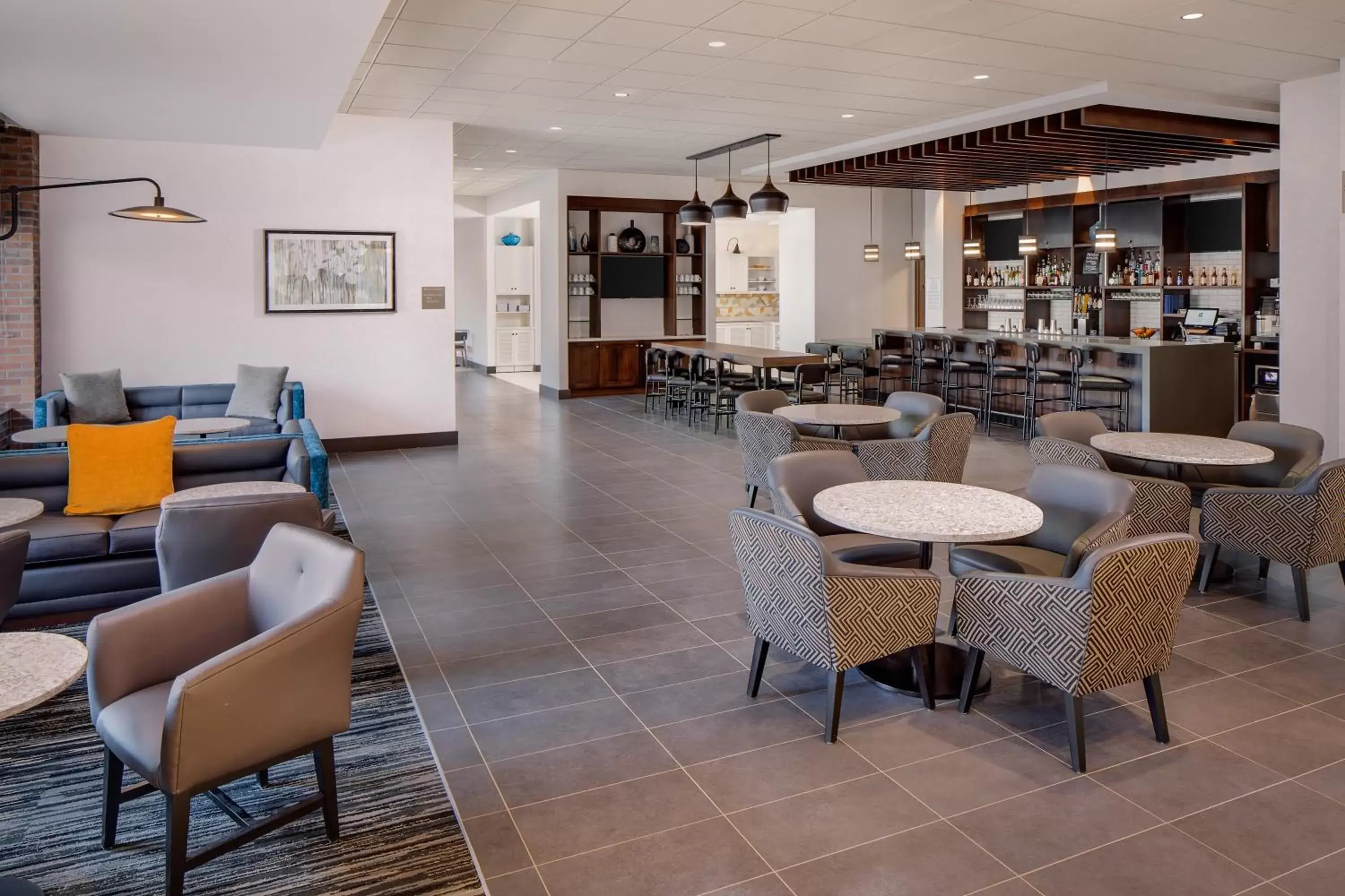 Lobby or reception, Lounge/Bar in Hyatt Place Florence Downtown