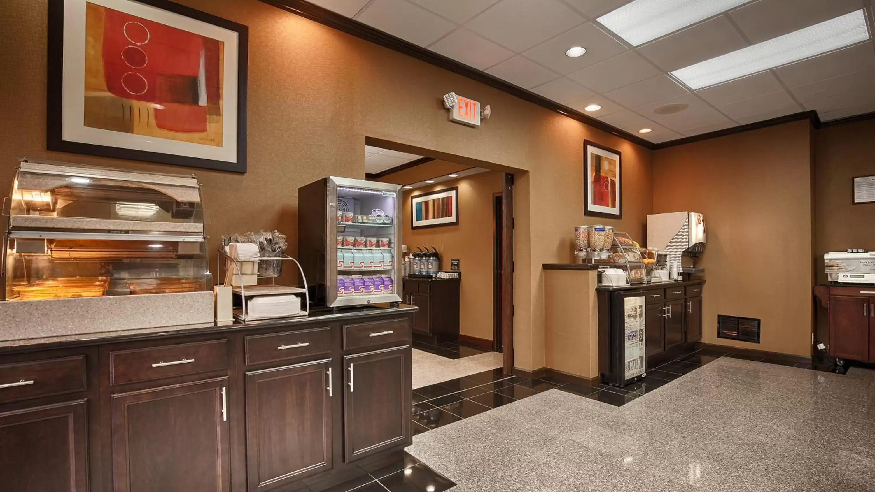 Restaurant/places to eat, Lobby/Reception in Best Western Gwinnett Center