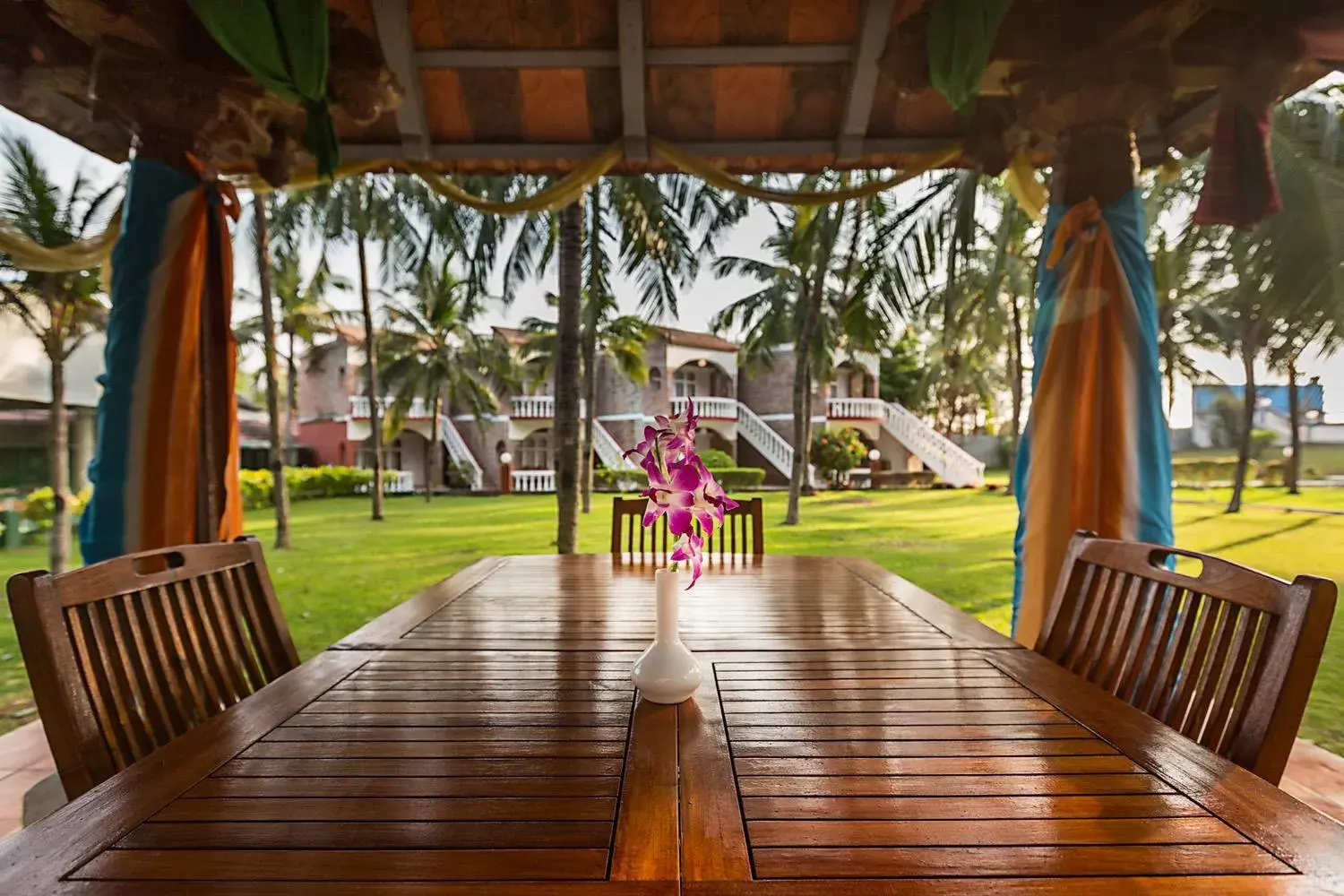 Patio in Ideal Beach Resort