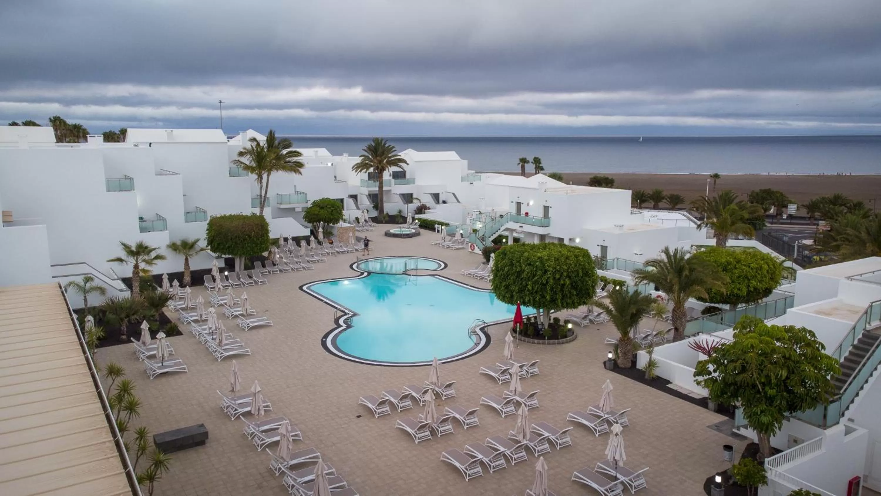 Pool view in Hotel Lanzarote Village