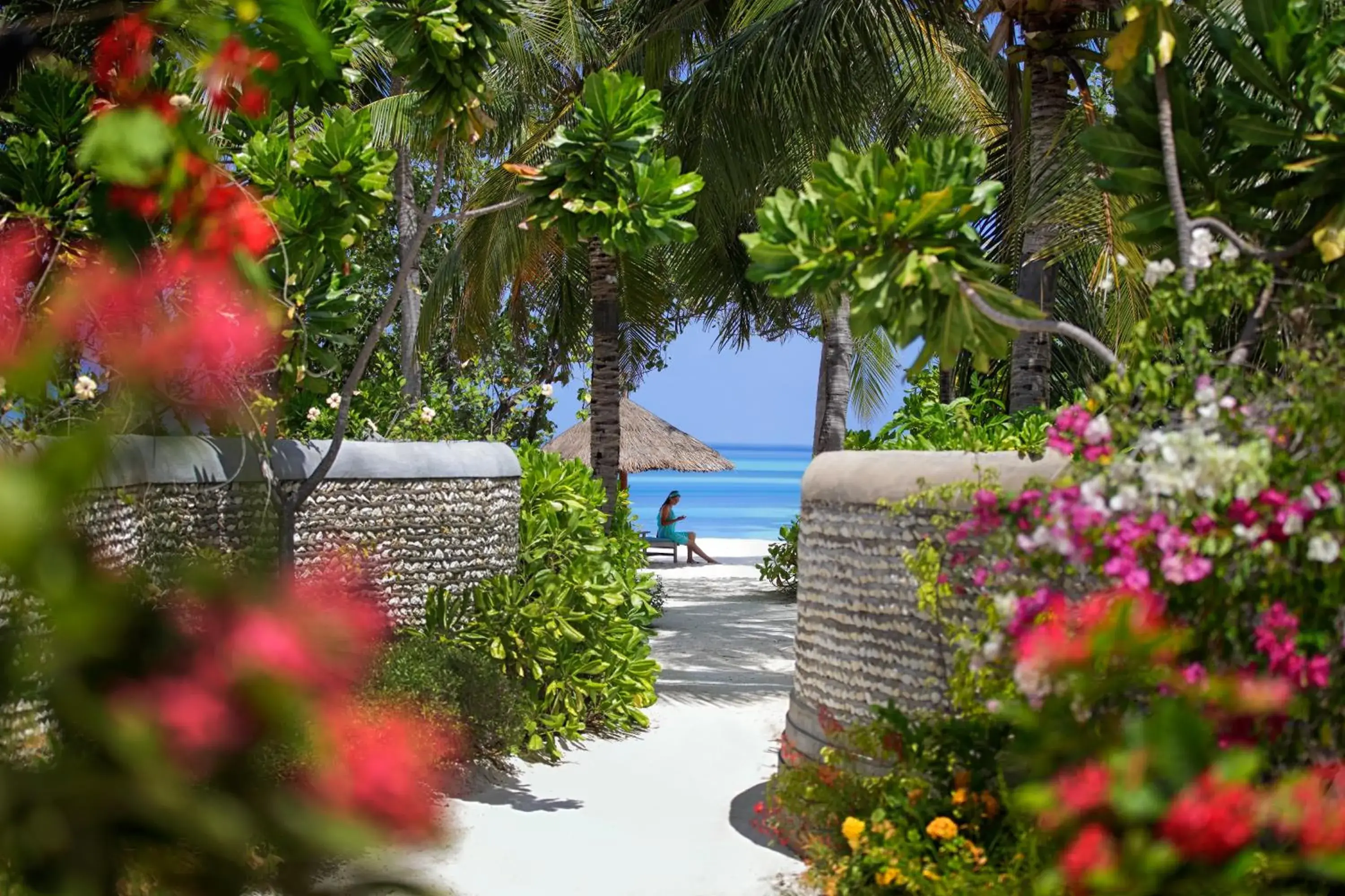 Facade/entrance in Four Seasons Resort Maldives at Kuda Huraa