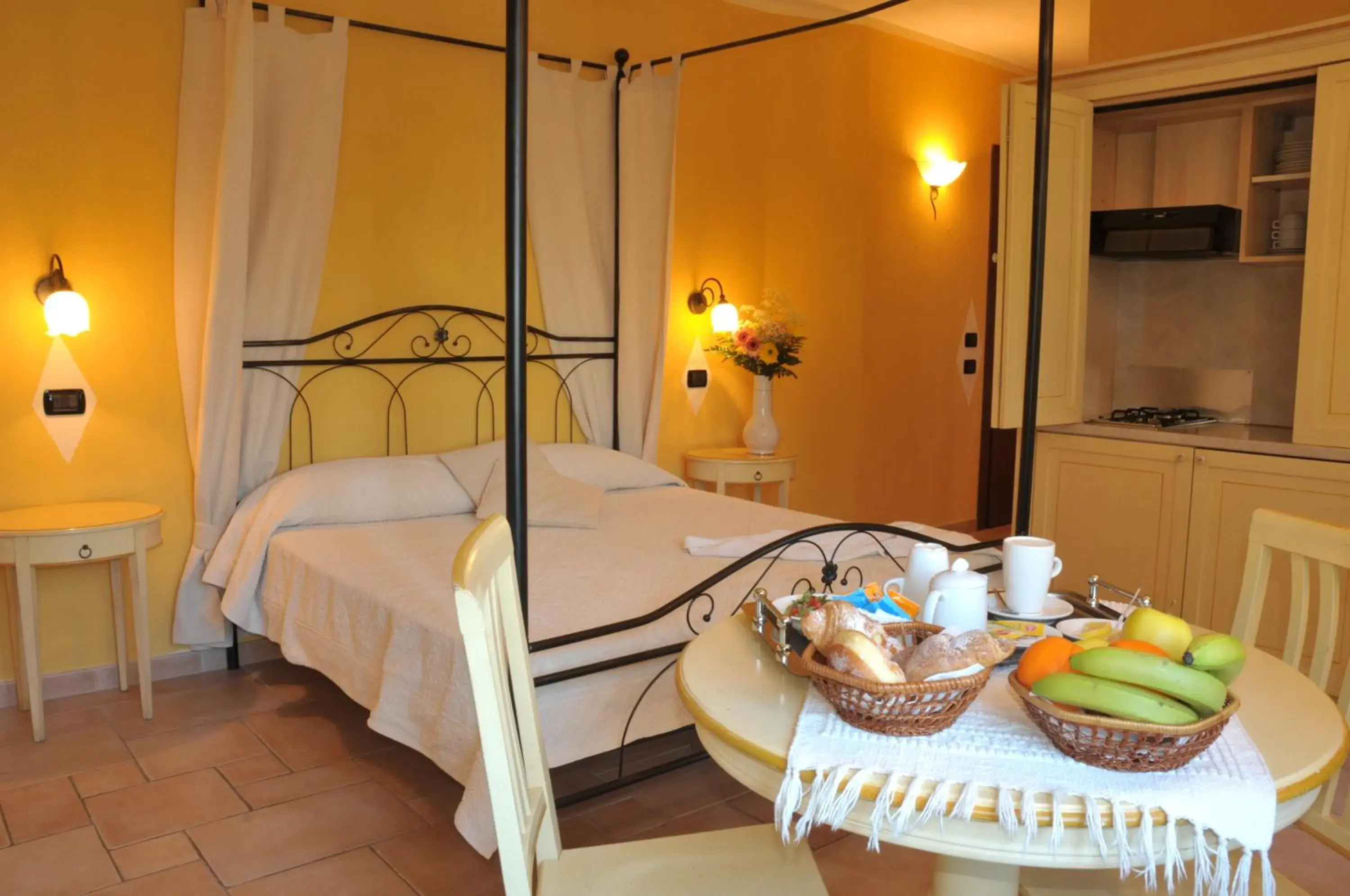 Bed in Hotel Villa Del Parco
