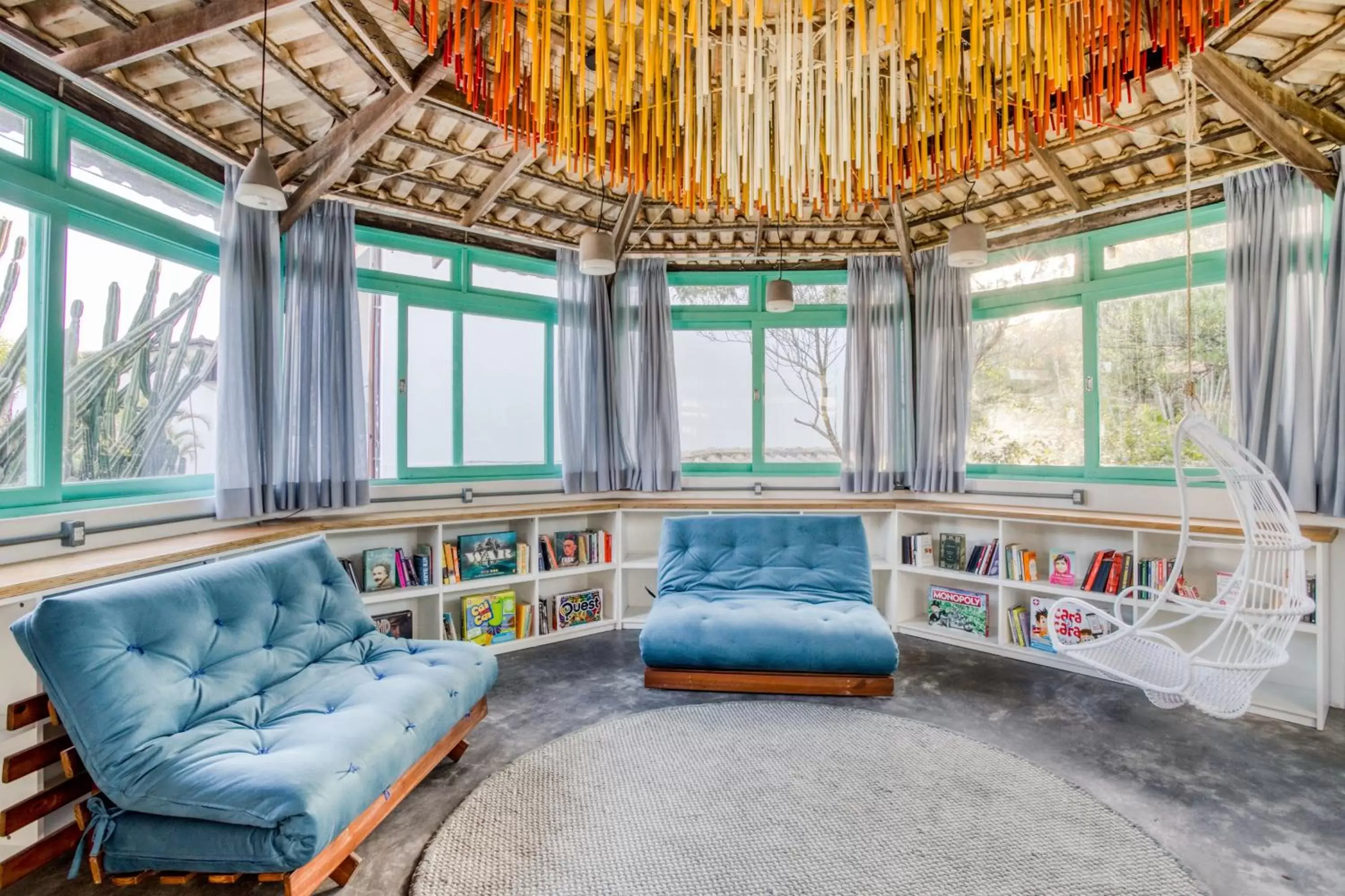 Library, Seating Area in Selina Floripa