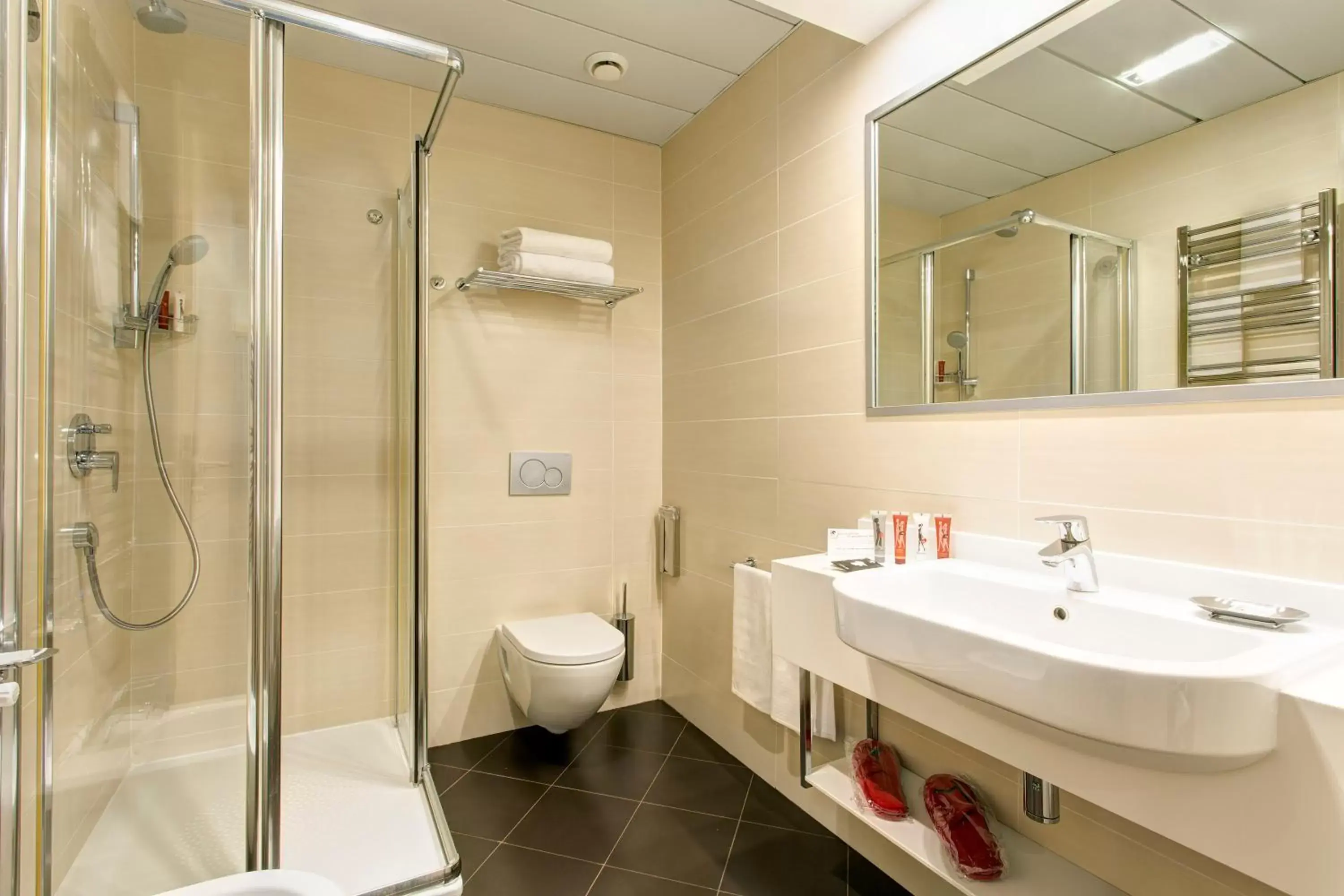 Bathroom in iQ Hotel Roma