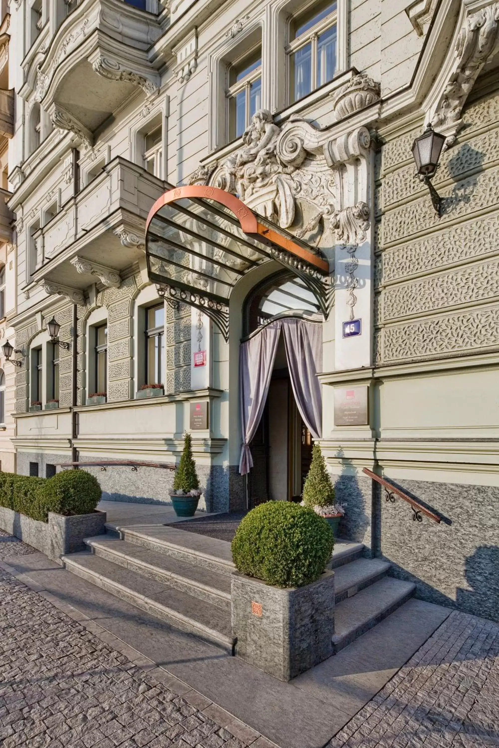 Property building in Mamaison Hotel Riverside Prague
