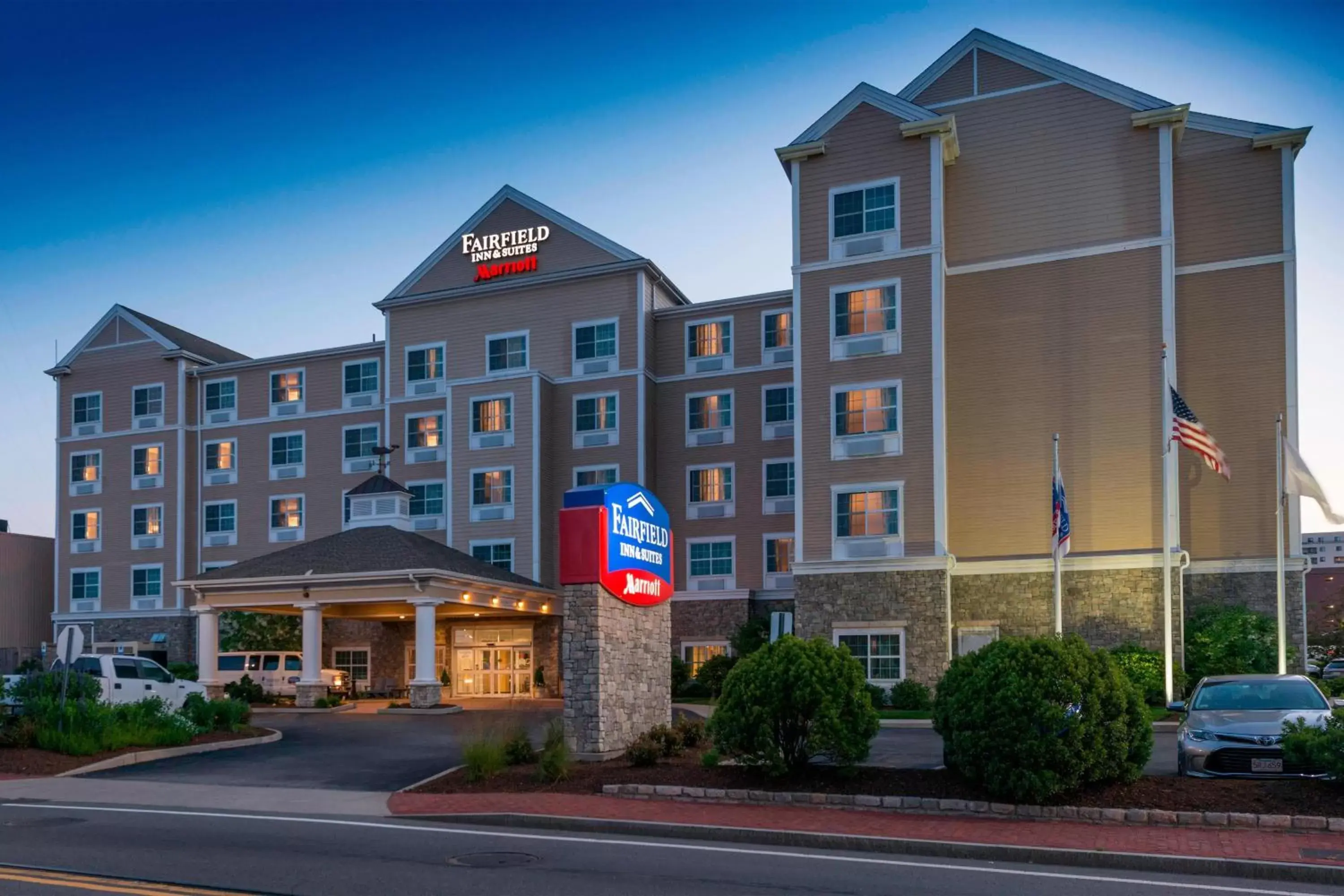 Property Building in Fairfield Inn and Suites by Marriott New Bedford