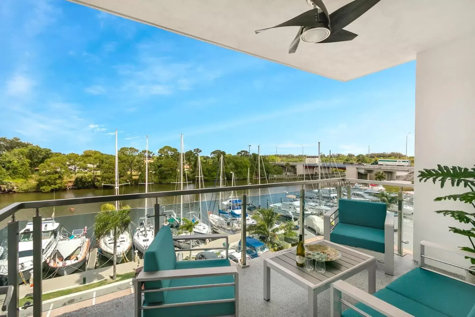 Pool View in Cape Crossing Resort & Marina