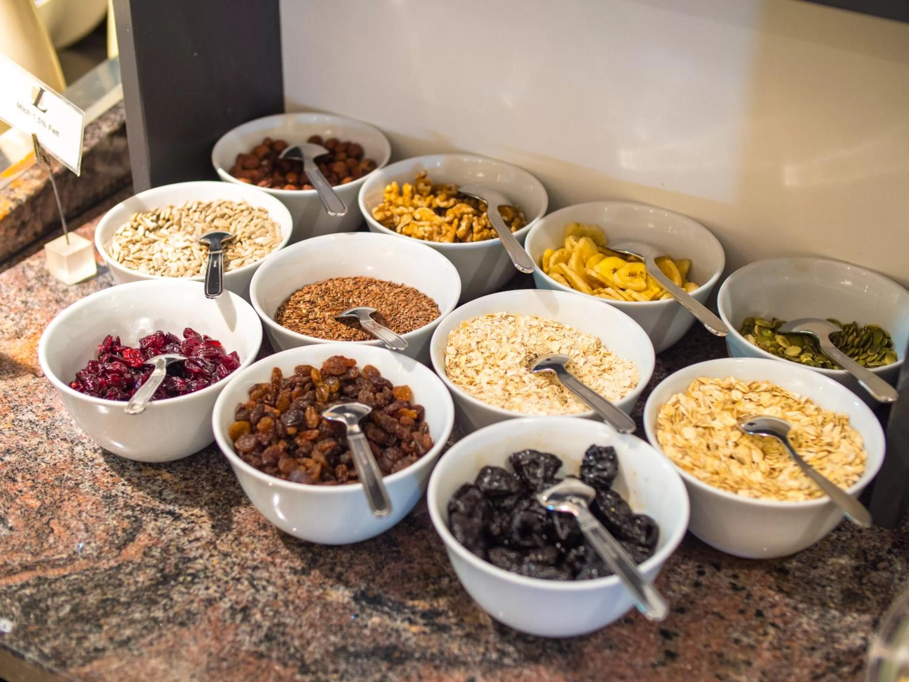 Buffet breakfast in Domaine Leidinger