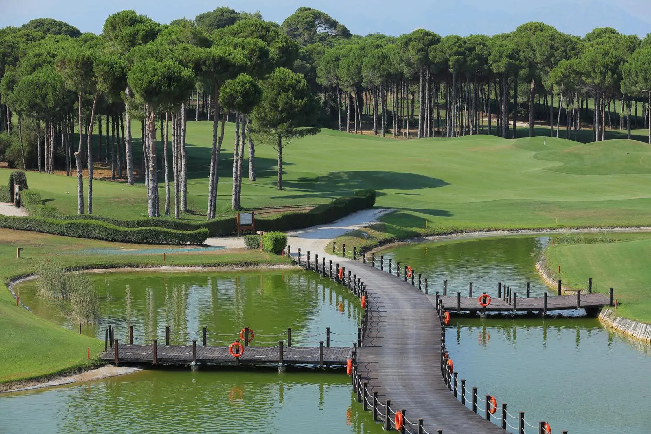 Golfcourse, Bird's-eye View in Sueno Hotels Golf Belek