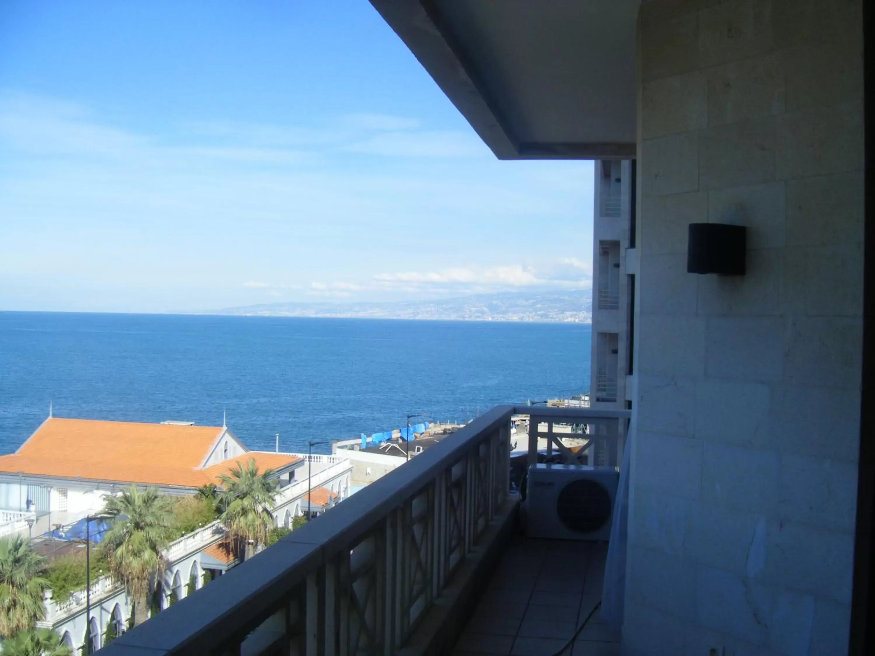 Bed, Balcony/Terrace in Bayview Hotel Beirut