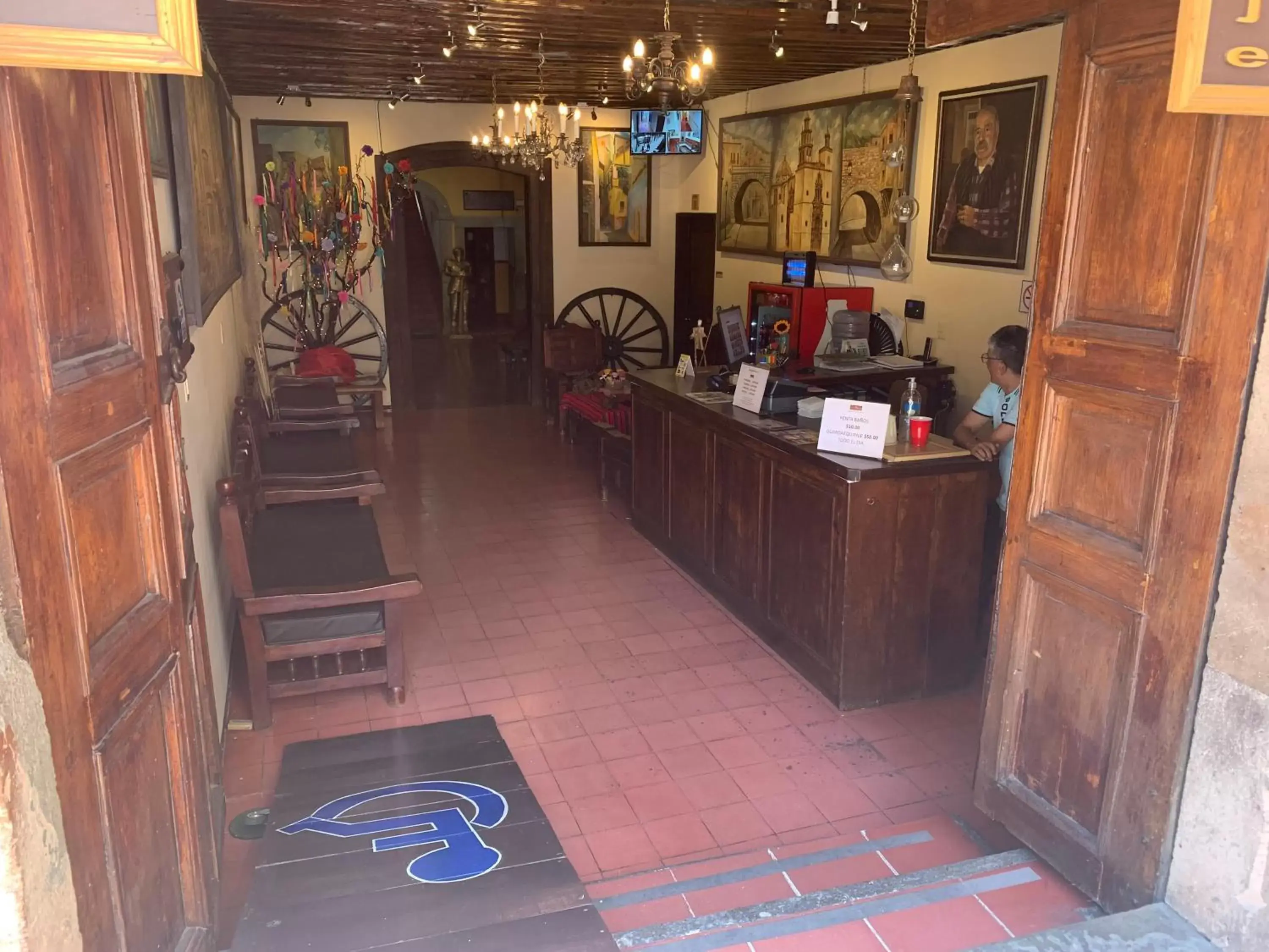 Lobby or reception, Lobby/Reception in Hotel Posada de la Condesa