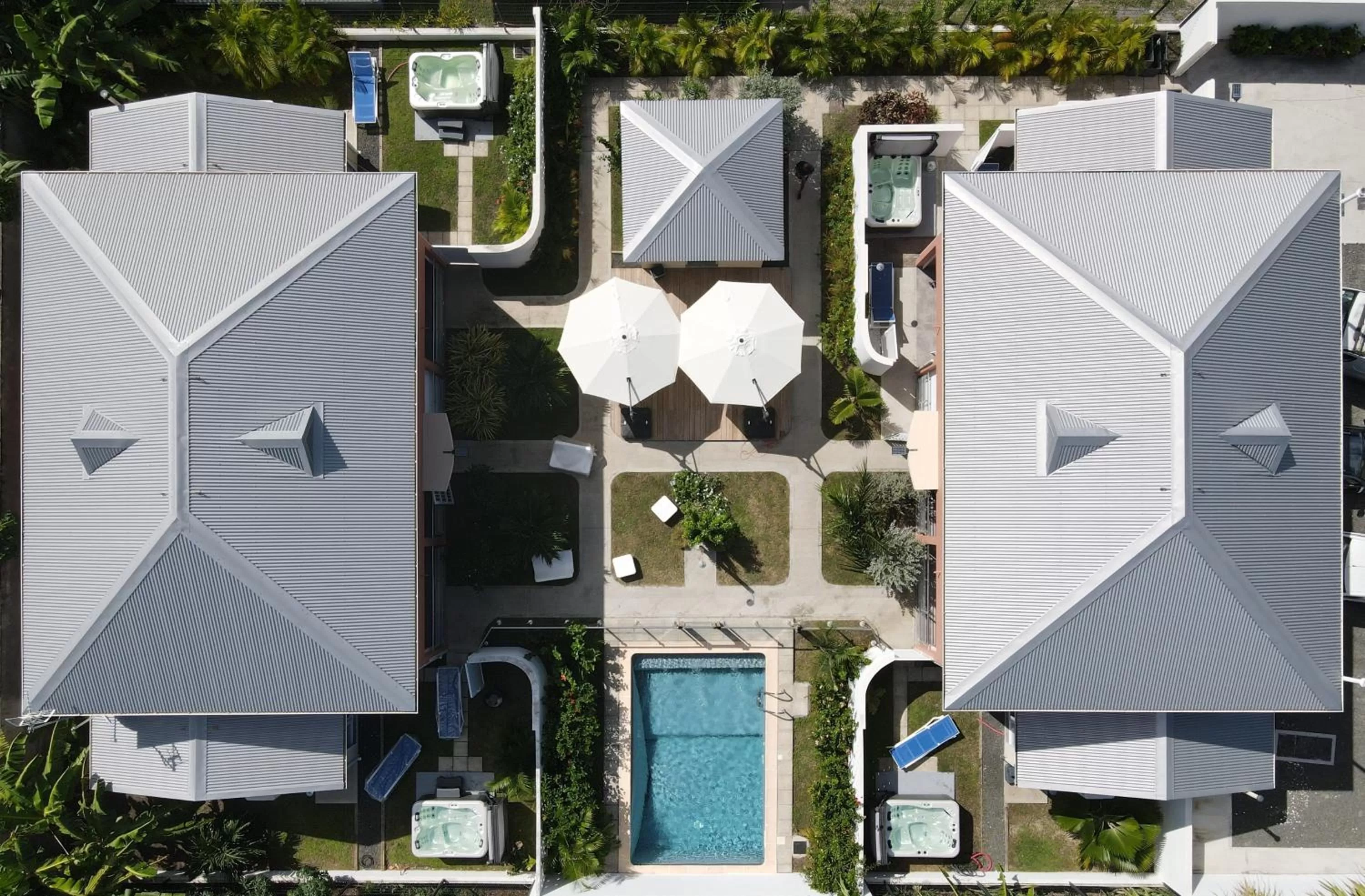 Bird's eye view in Hôtel Guadeloupe Palm Suites