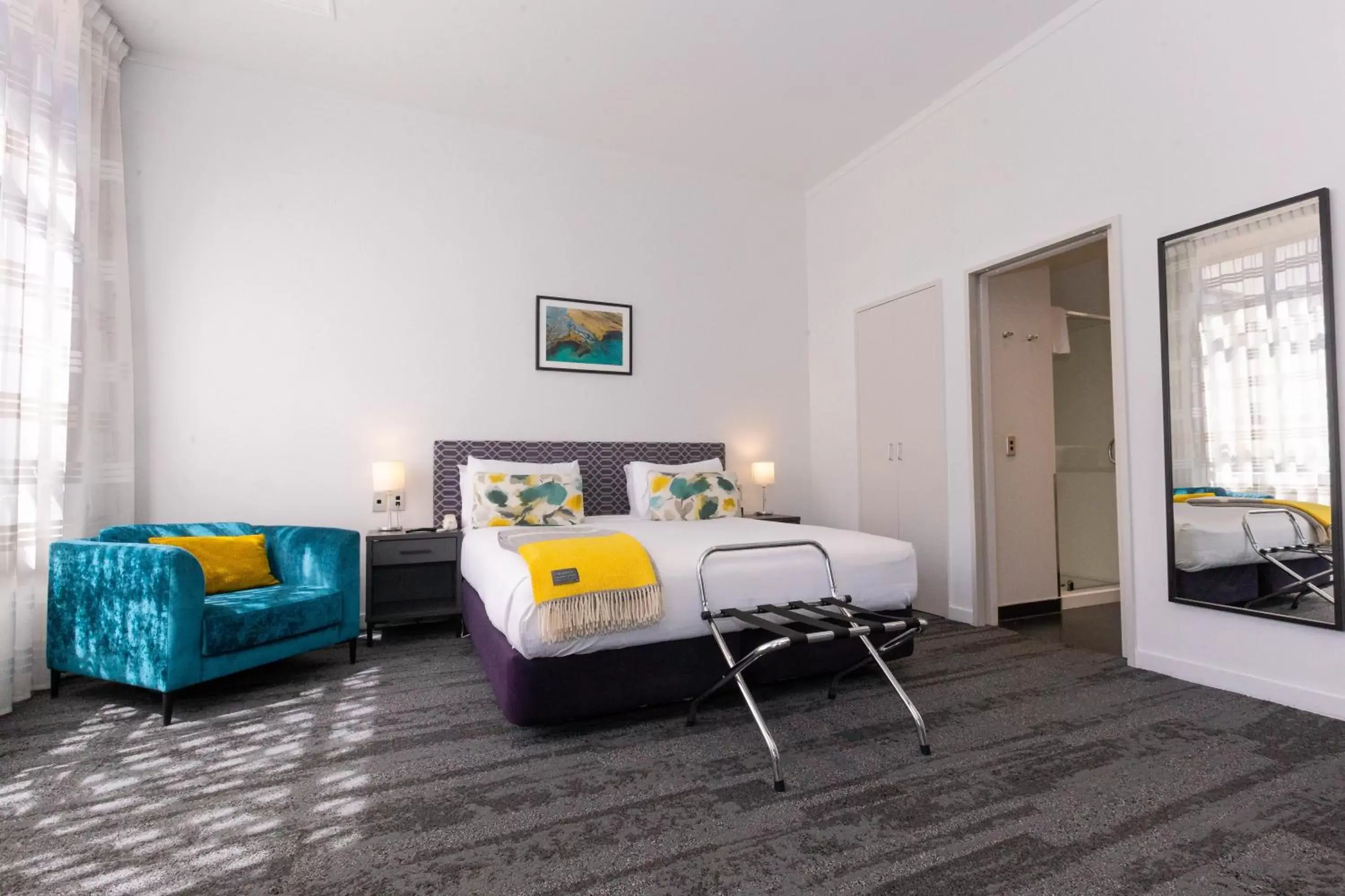 Bed in Quest Invercargill Serviced Apartments