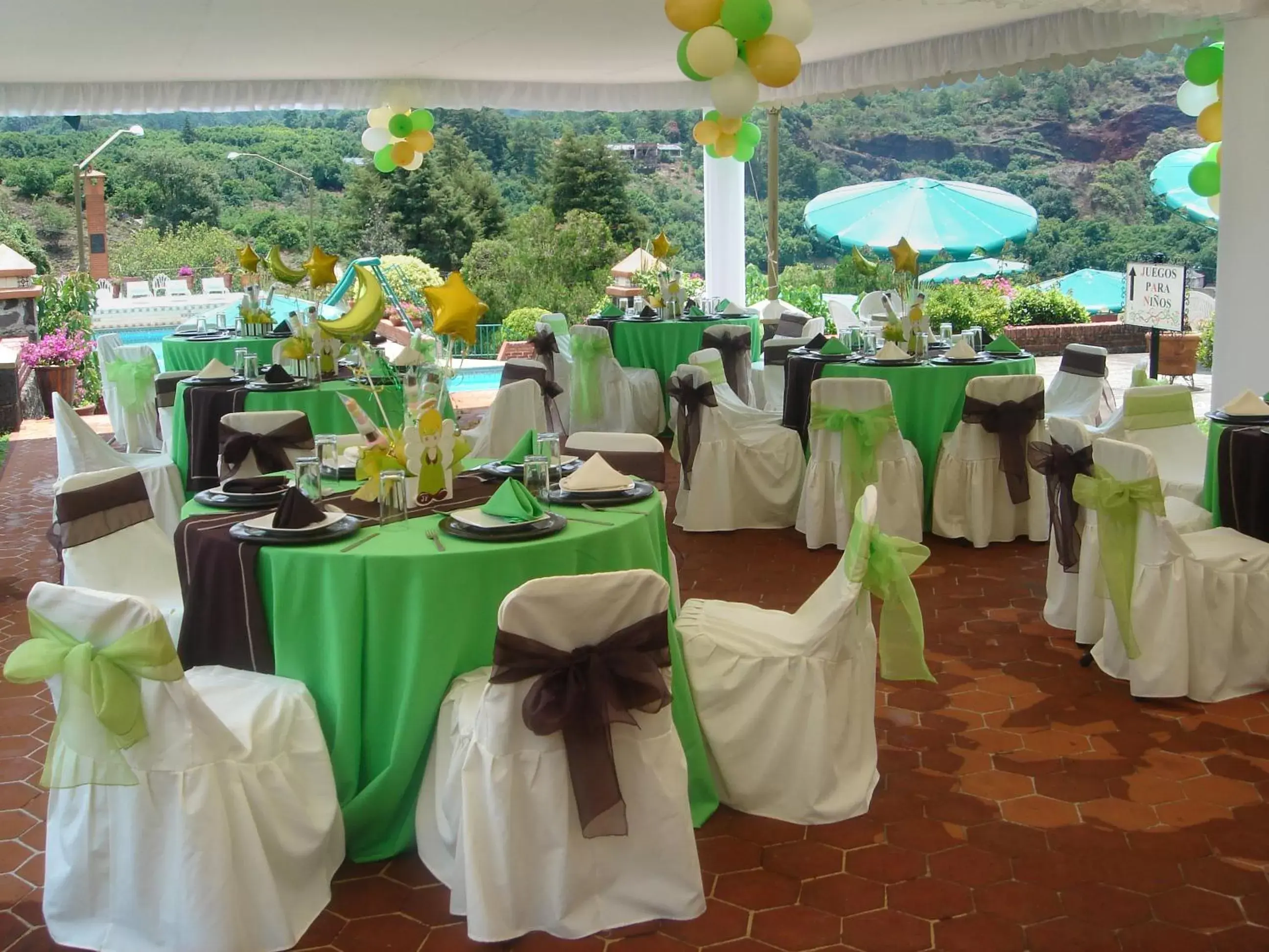 Area and facilities, Banquet Facilities in Hotel Pie de la Sierra