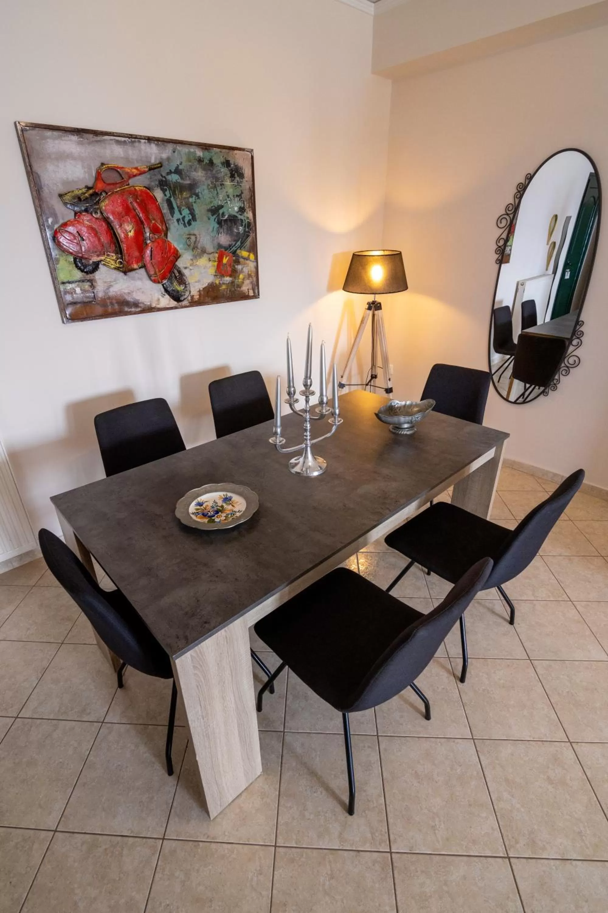 Living room in Votsalakia Hotel & Luxury Apartments