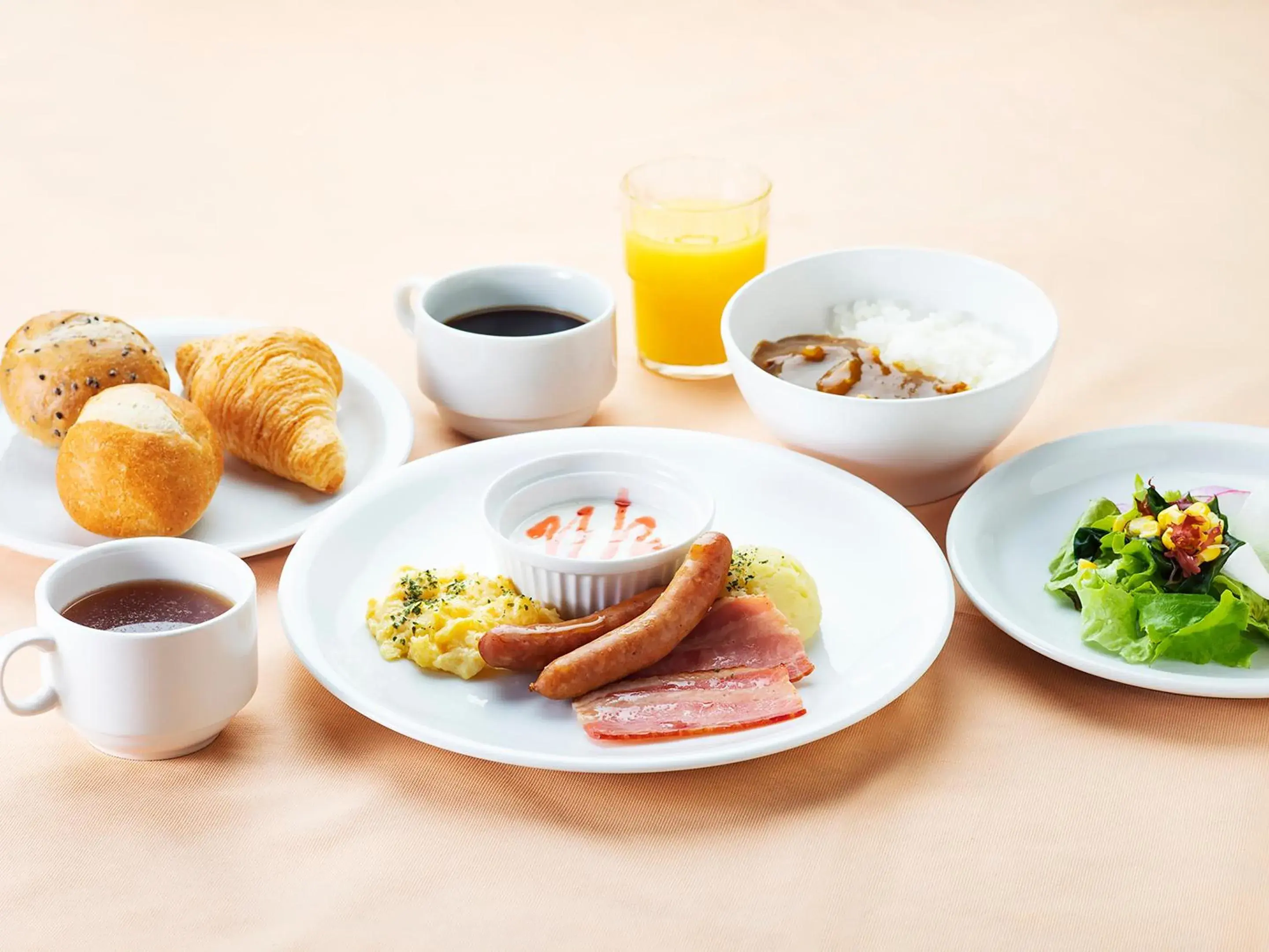 Breakfast in Shinagawa Tobu Hotel