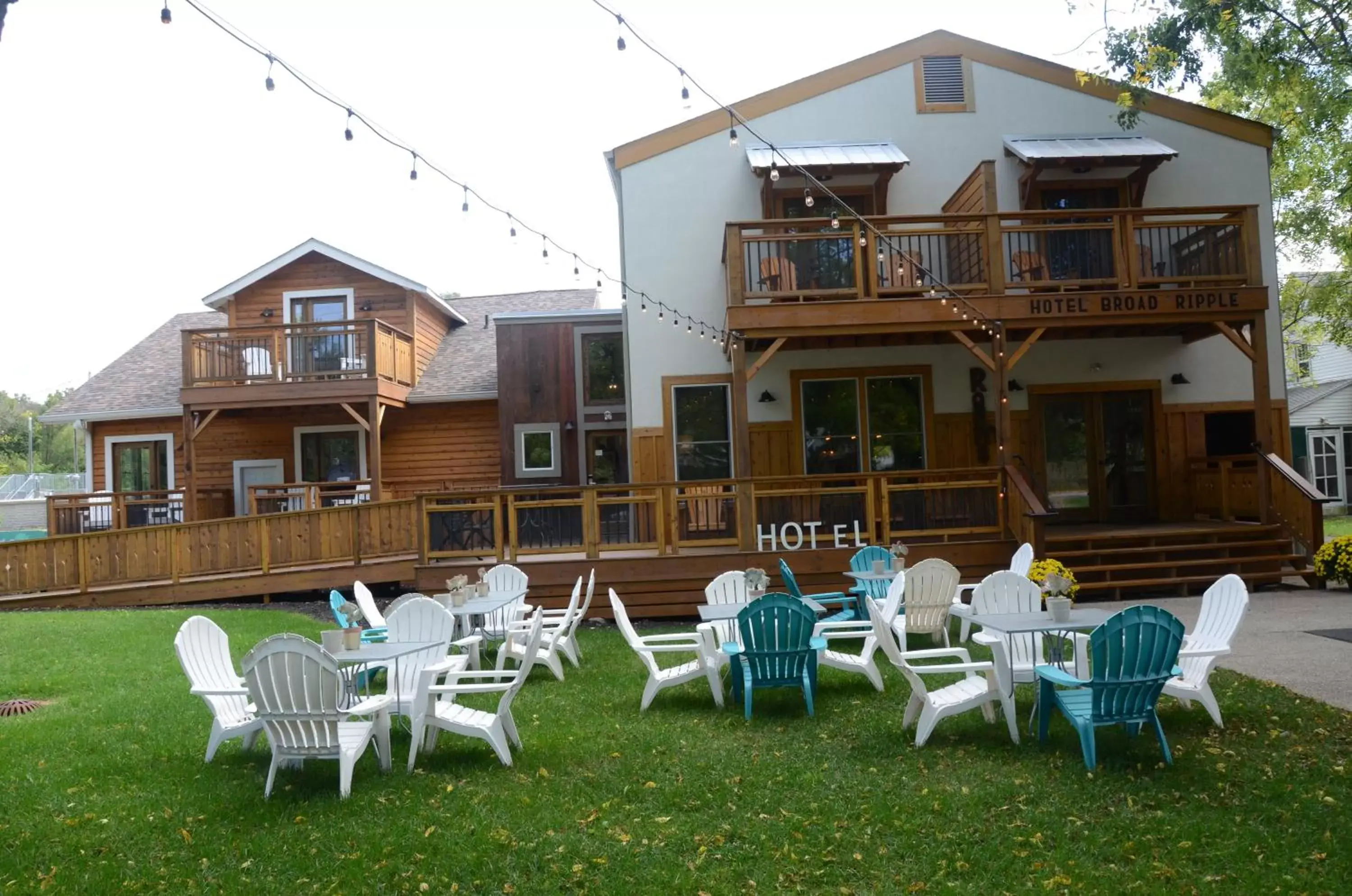 Property building in Hotel Broad Ripple Property building in Hotel Broad Ripple