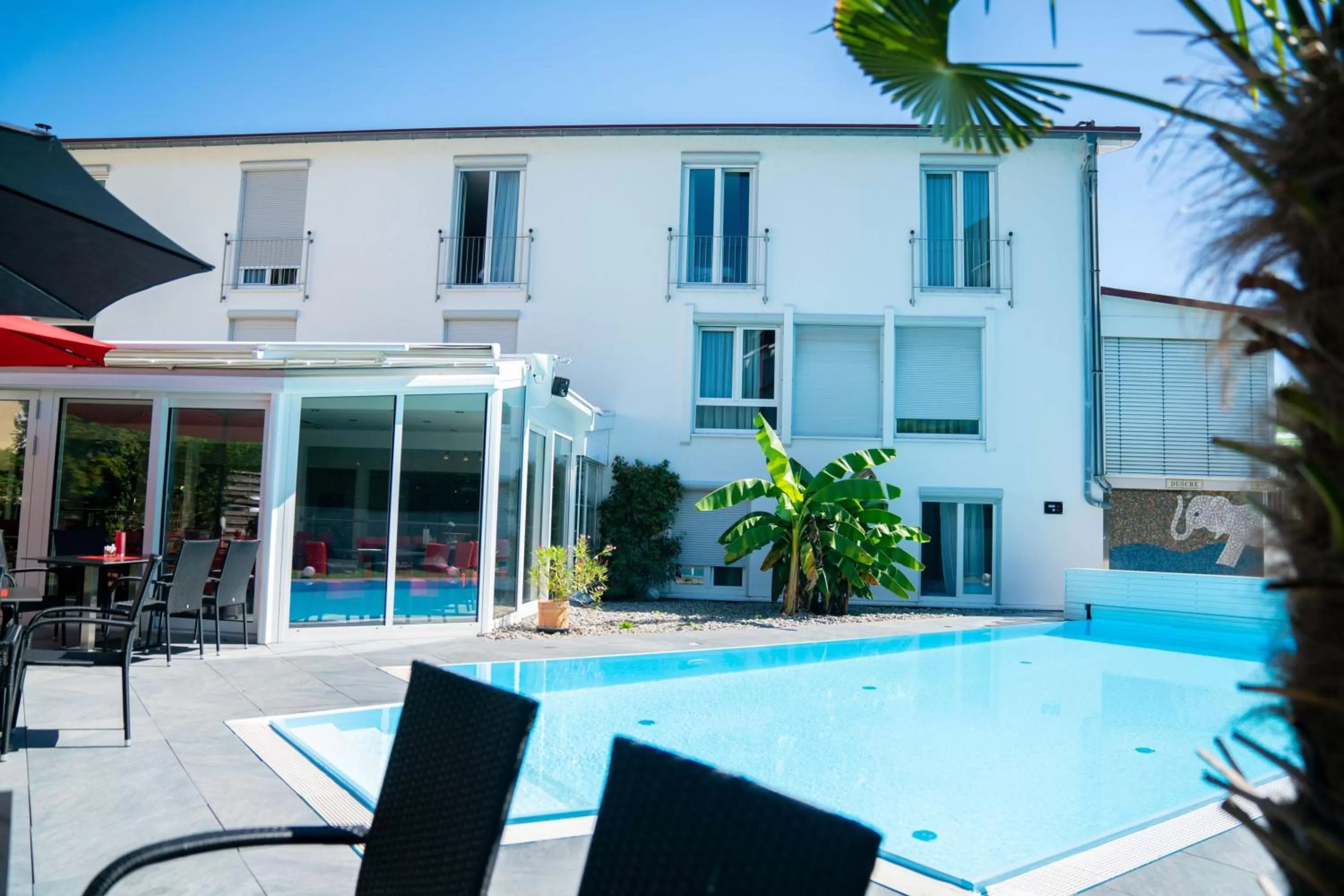 Swimming pool in Hotel Andante Rust