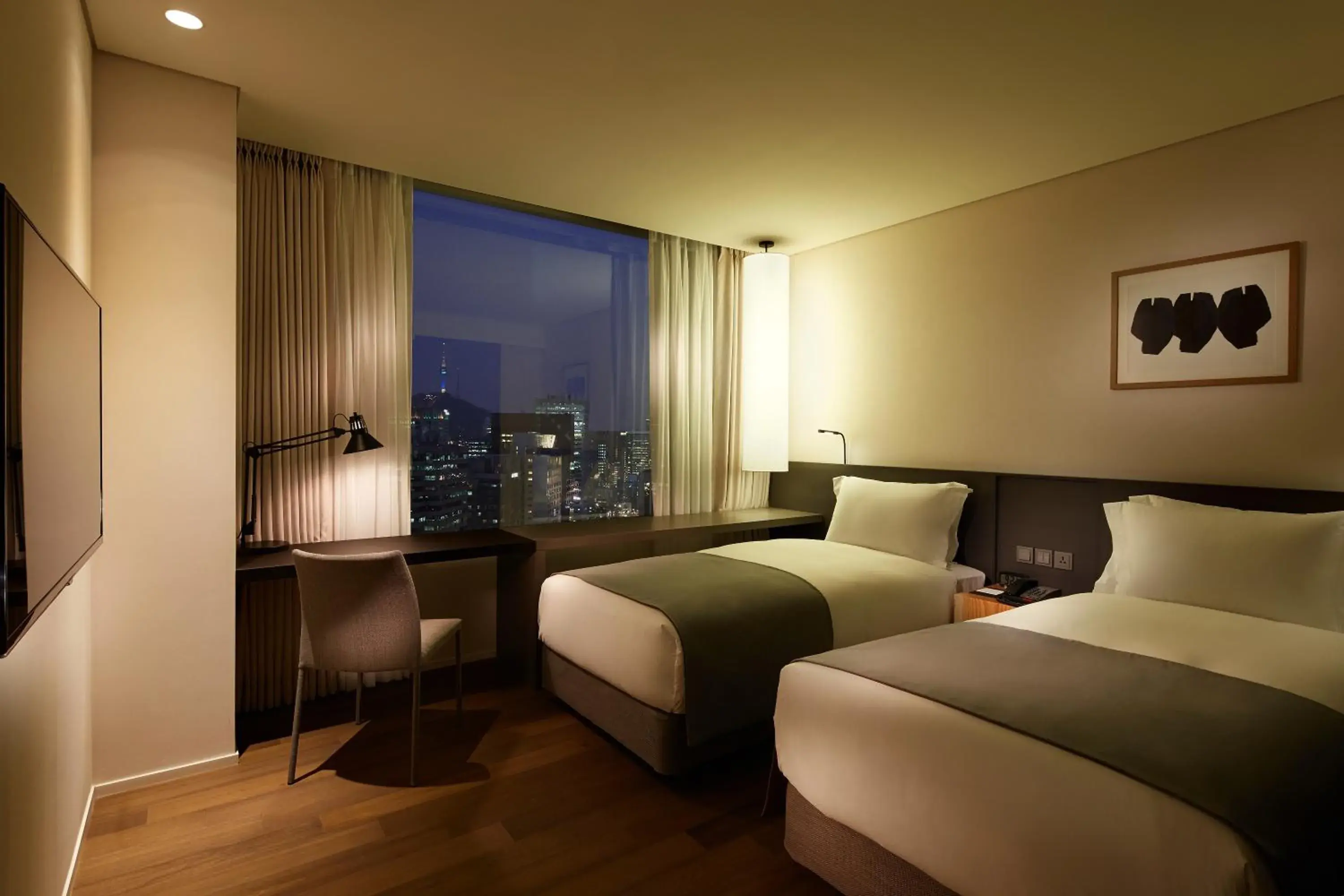 Bedroom, Bed in Shilla Stay Ulsan