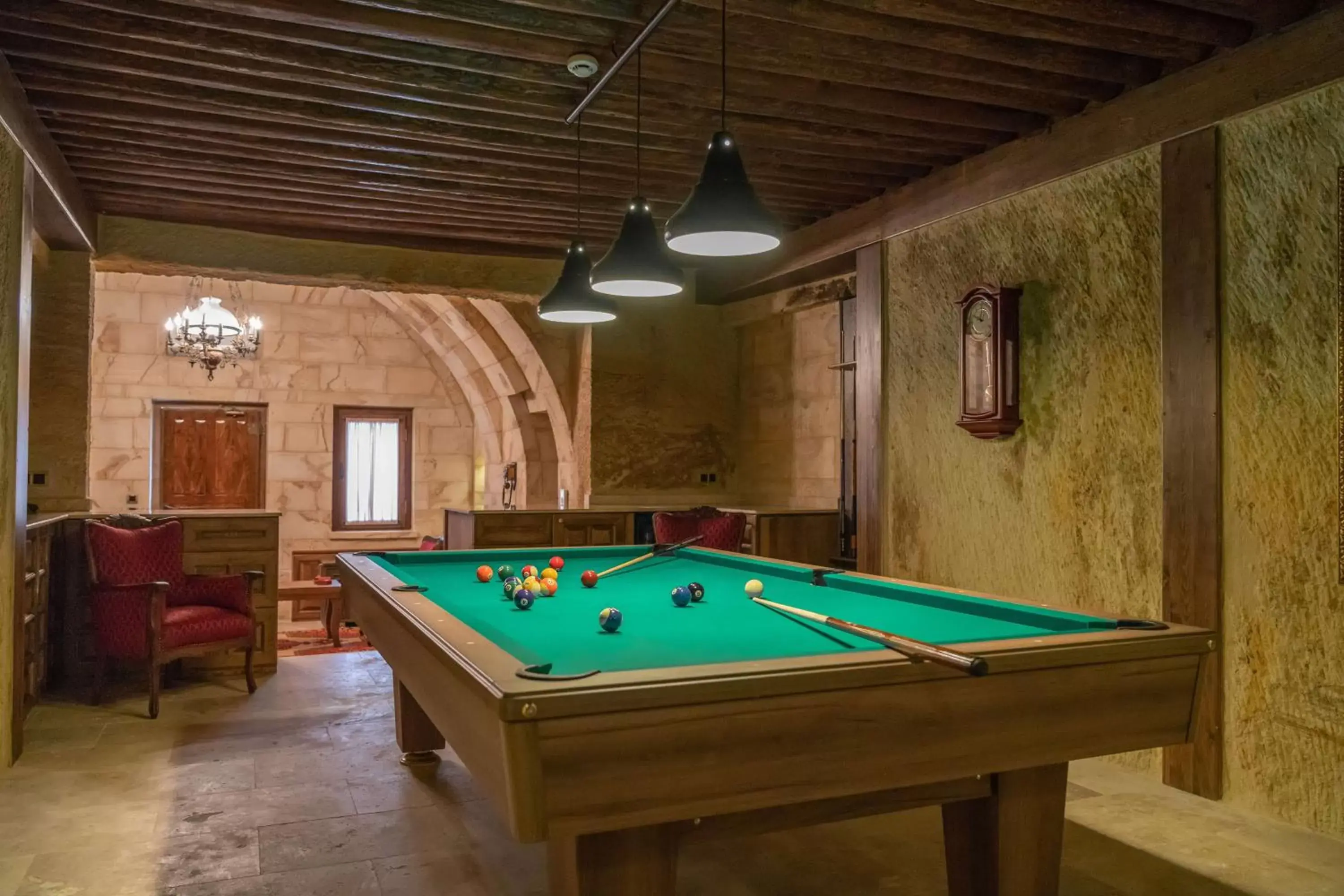 Game Room, Billiards in Kayakapi Premium Caves Cappadocia