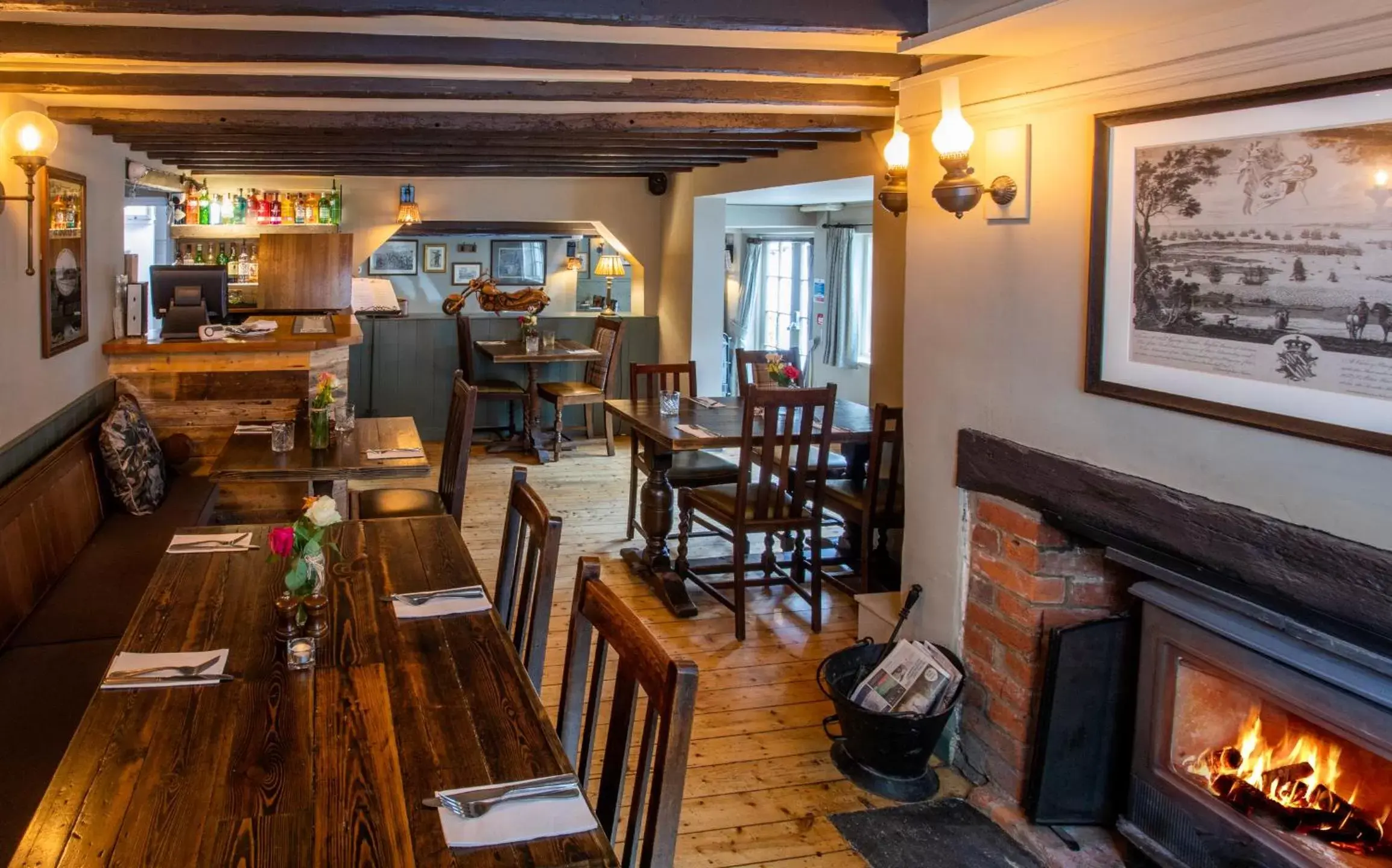 Restaurant/Places to Eat in The White Lion, Soberton