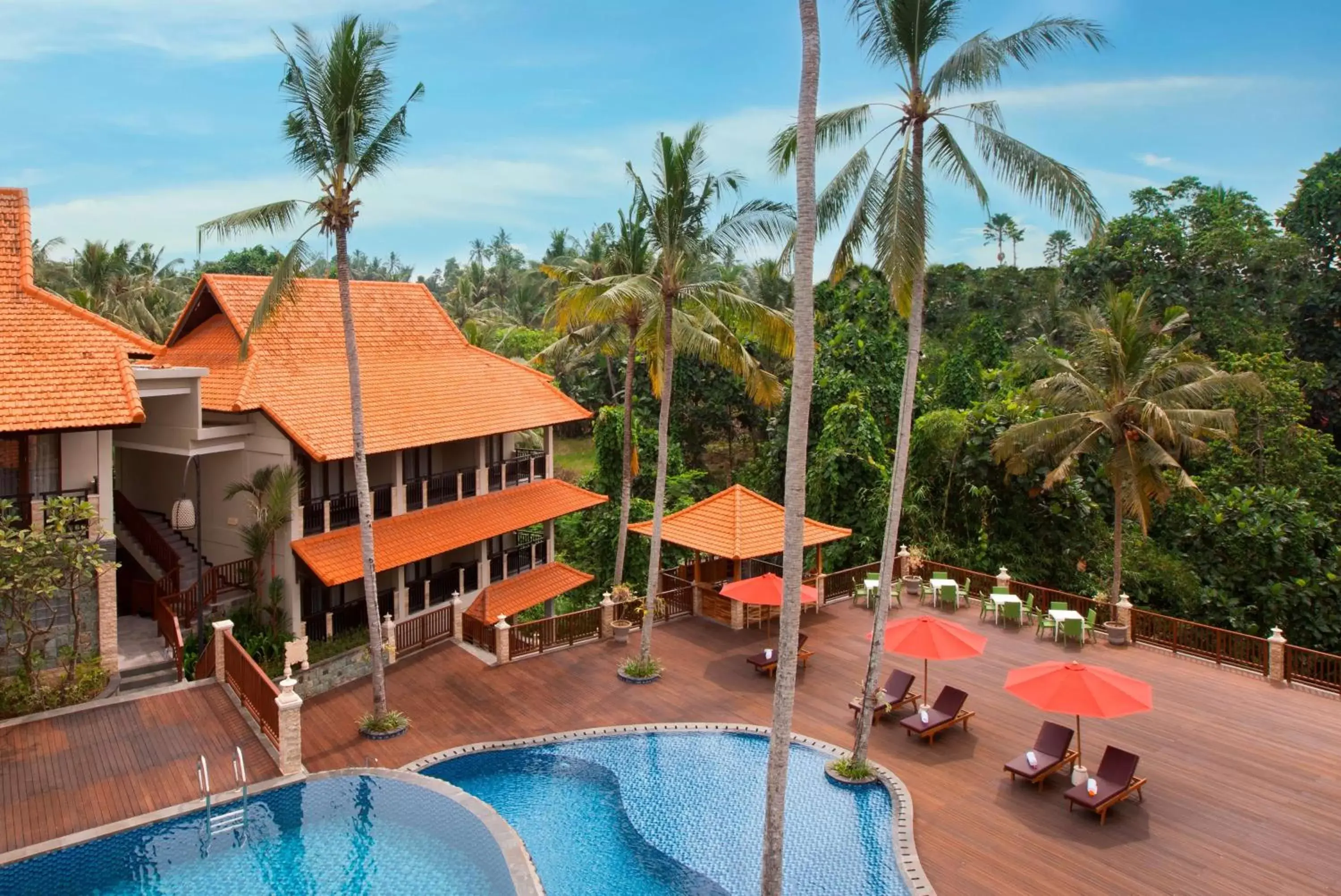 Pool View in Best Western Premier Agung Resort Ubud